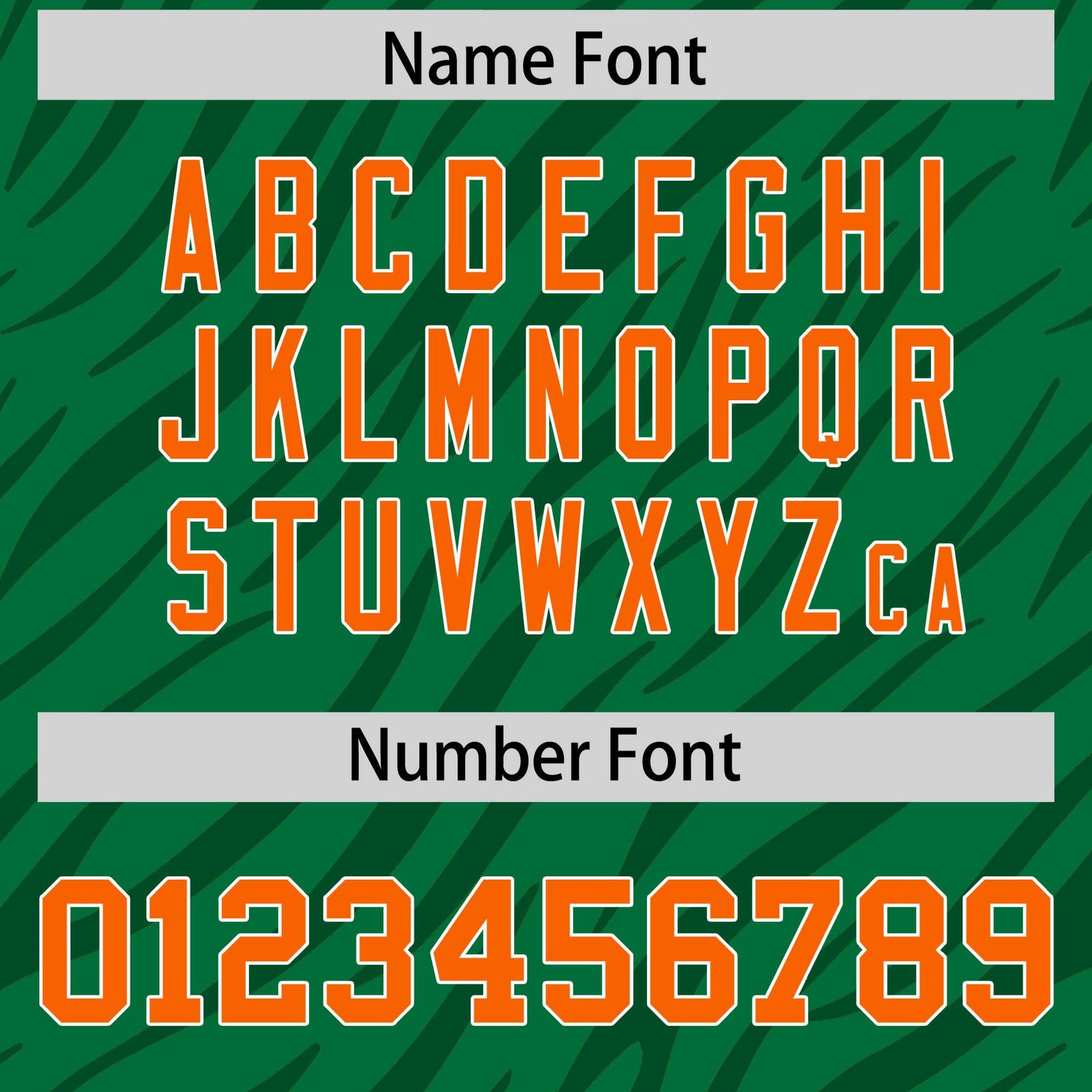 Custom Kelly Green Gray Personalized Tiger Stripe Graffiti Pattern Authentic Football Jersey