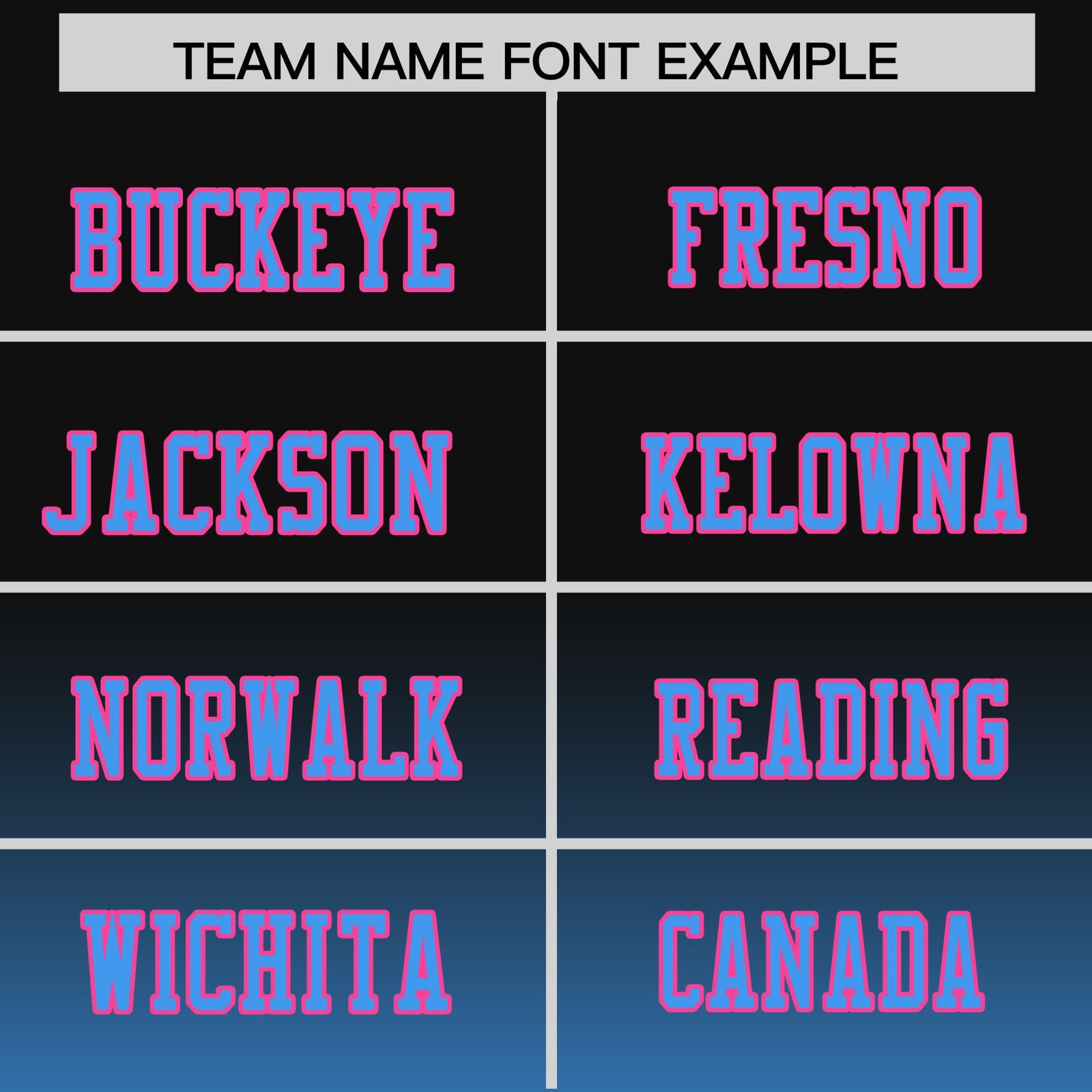 Custom Black Powder Blue-Pink Gradient Fashion Mesh Authentic Football Jersey