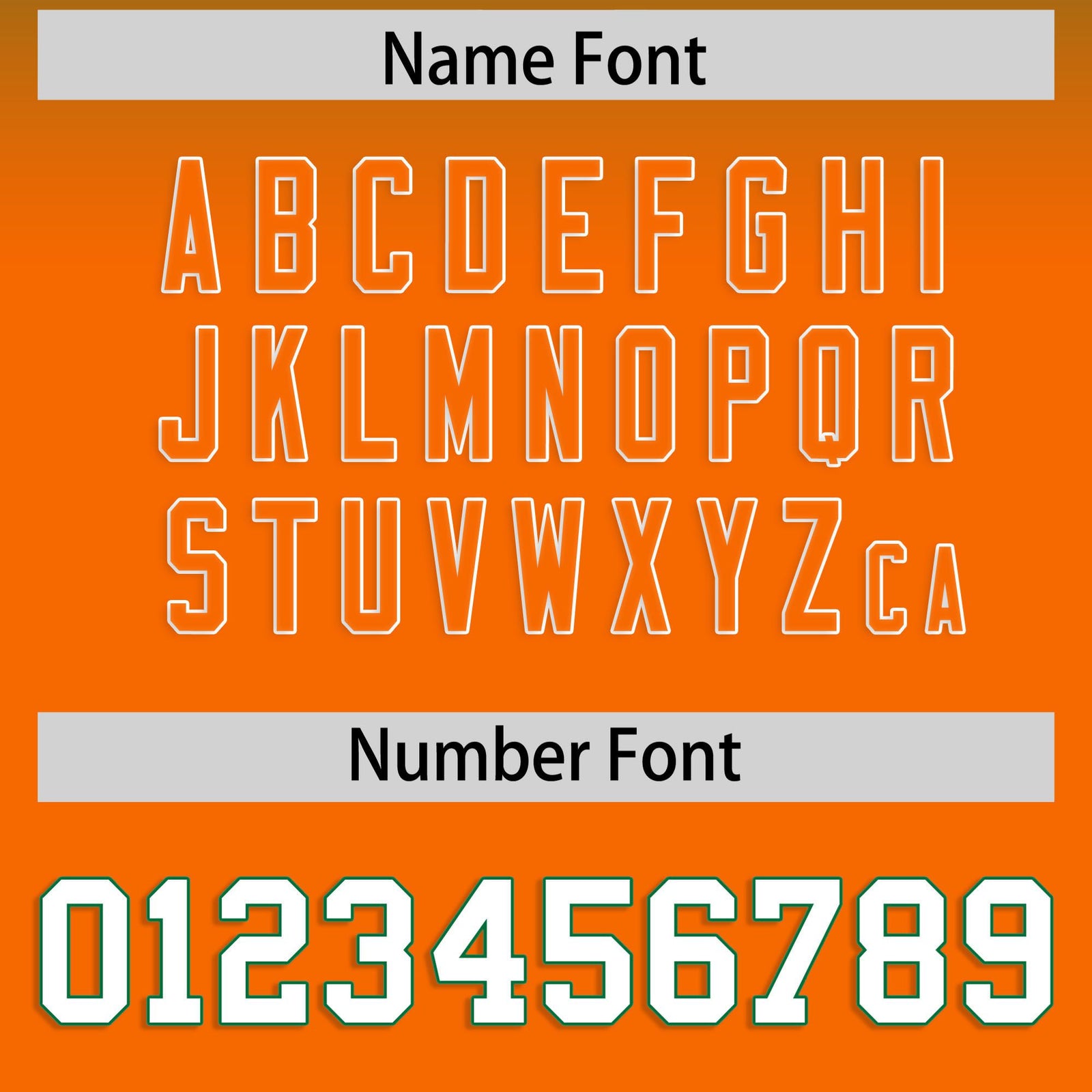 Custom Kelly Green Orange-White Gradient Fashion Mesh Authentic Football Jersey