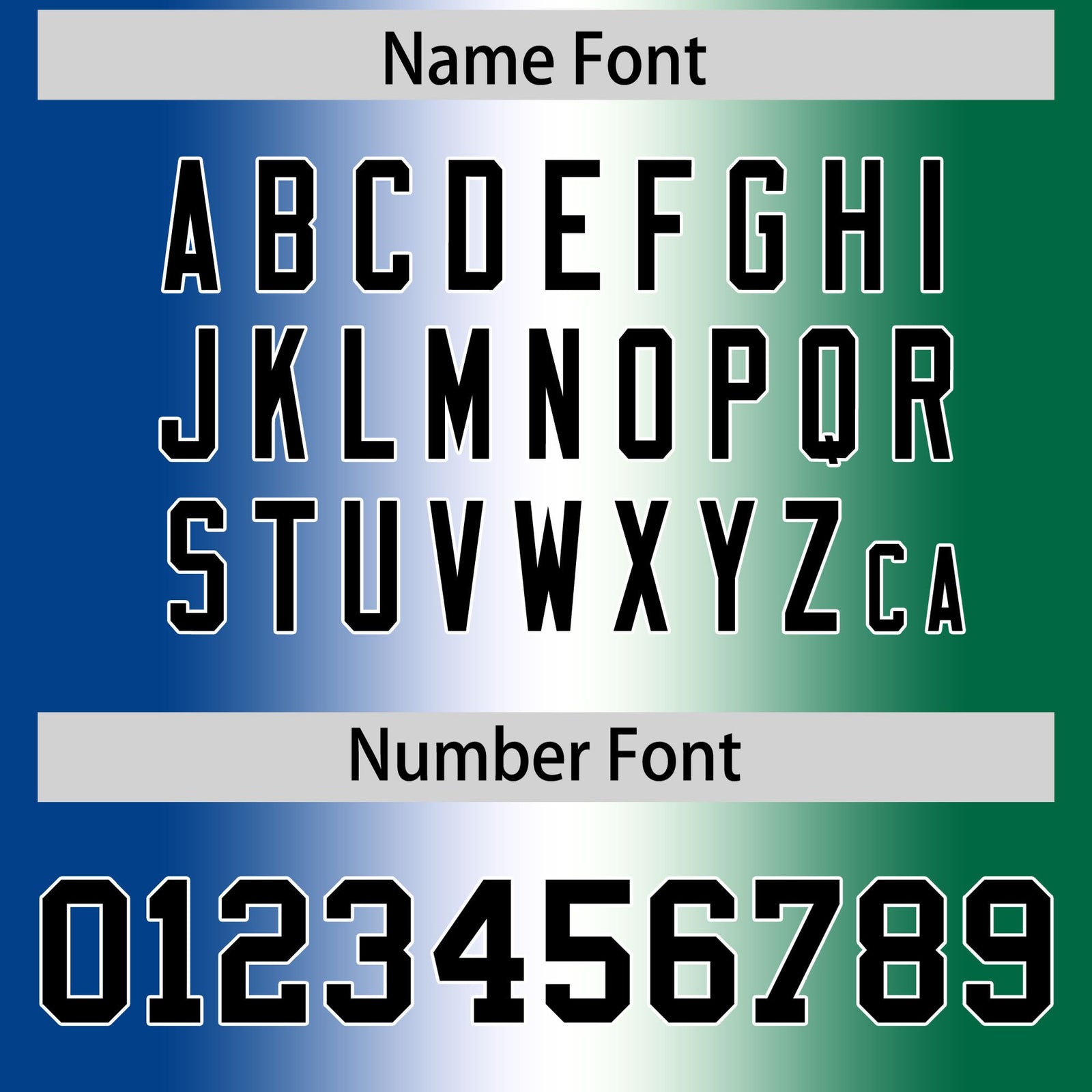 Custom Royal Blue White-Kelly Green Personalized Gradient Fashion Authentic Football Jersey