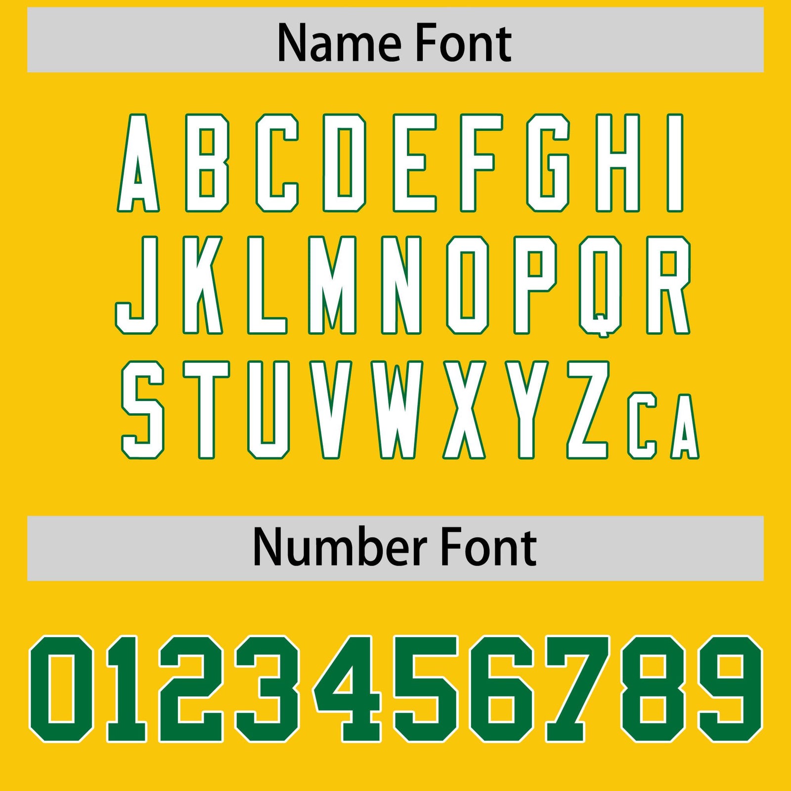 Custom Gold Kelly Green Personalized Shoulder Star Pattern Authentic Football Jersey