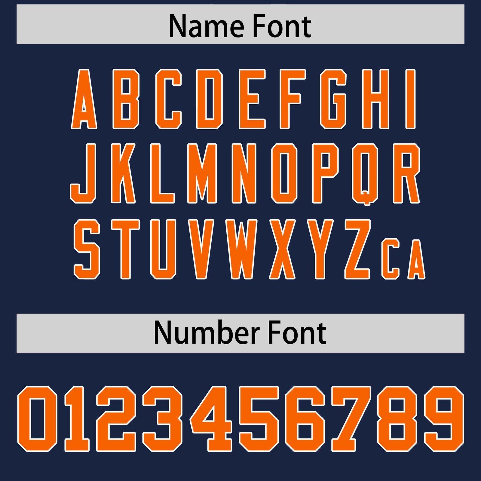 Custom Navy Orange-White Color Block Personalized Raglan Sleeves Authentic Football Jersey