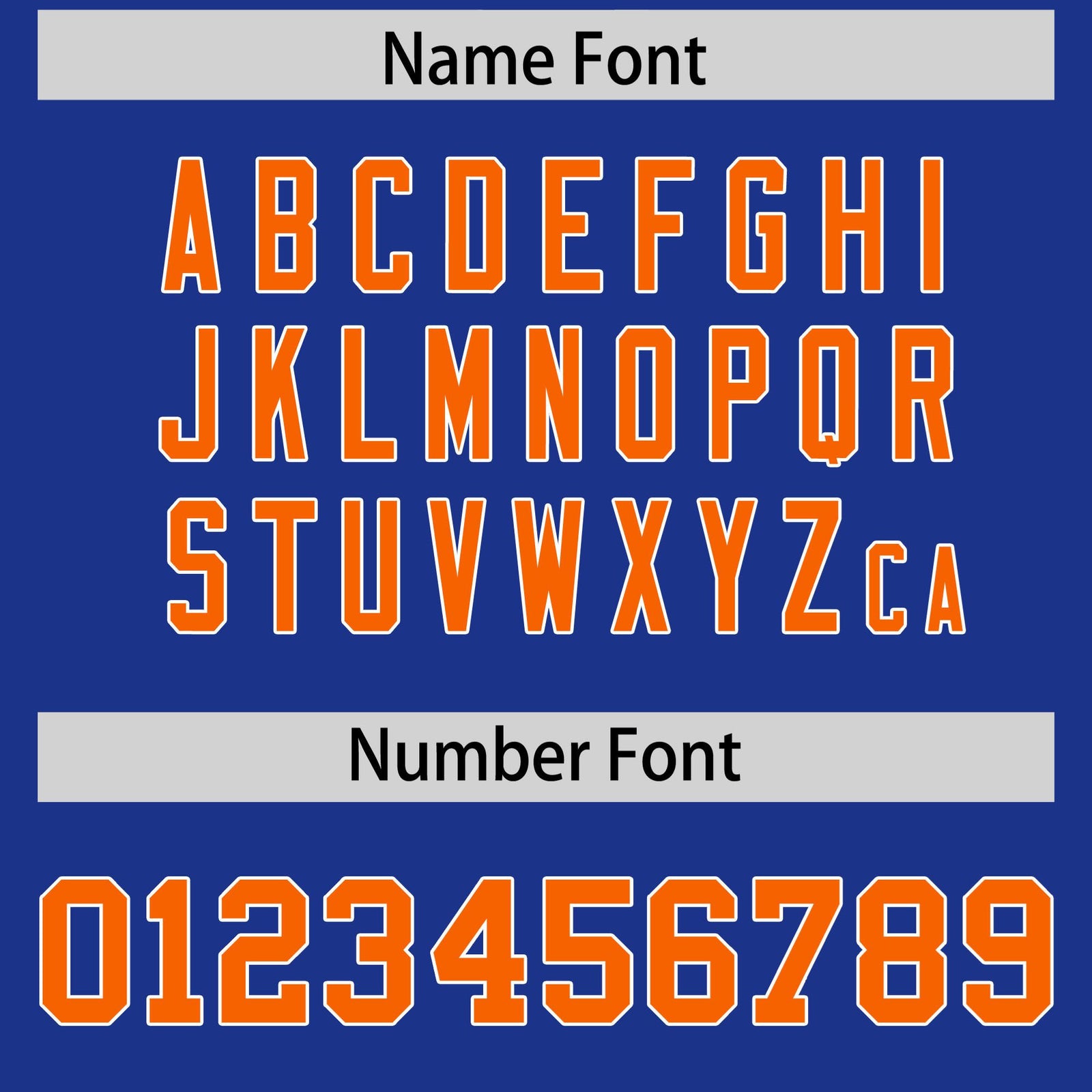 Custom Royal Blue Orange-White Color Block Personalized Raglan Sleeves Authentic Football Jersey