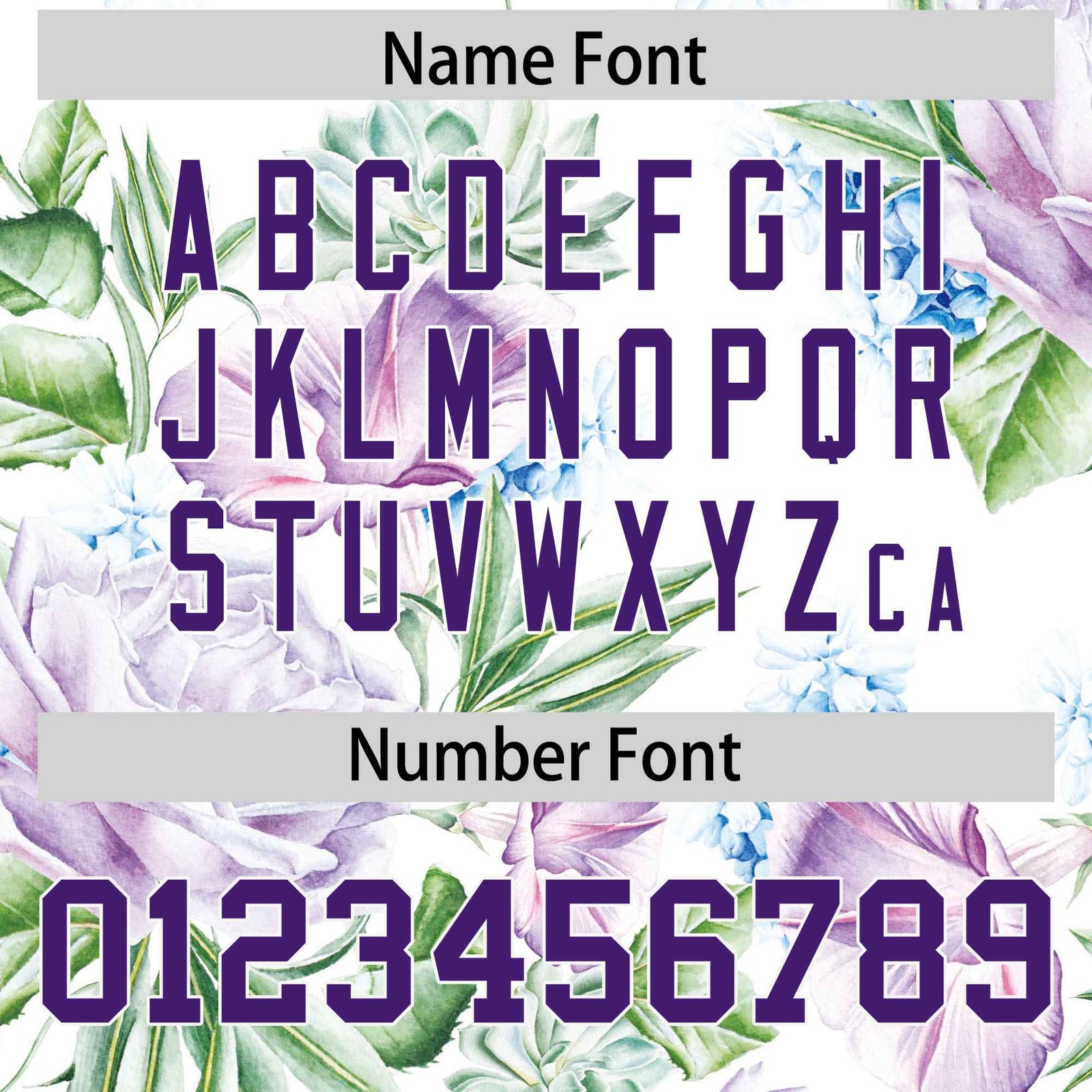 Custom Personalized Flower White-Purple Orange Graffiti Pattern Design Authentic Football Jersey