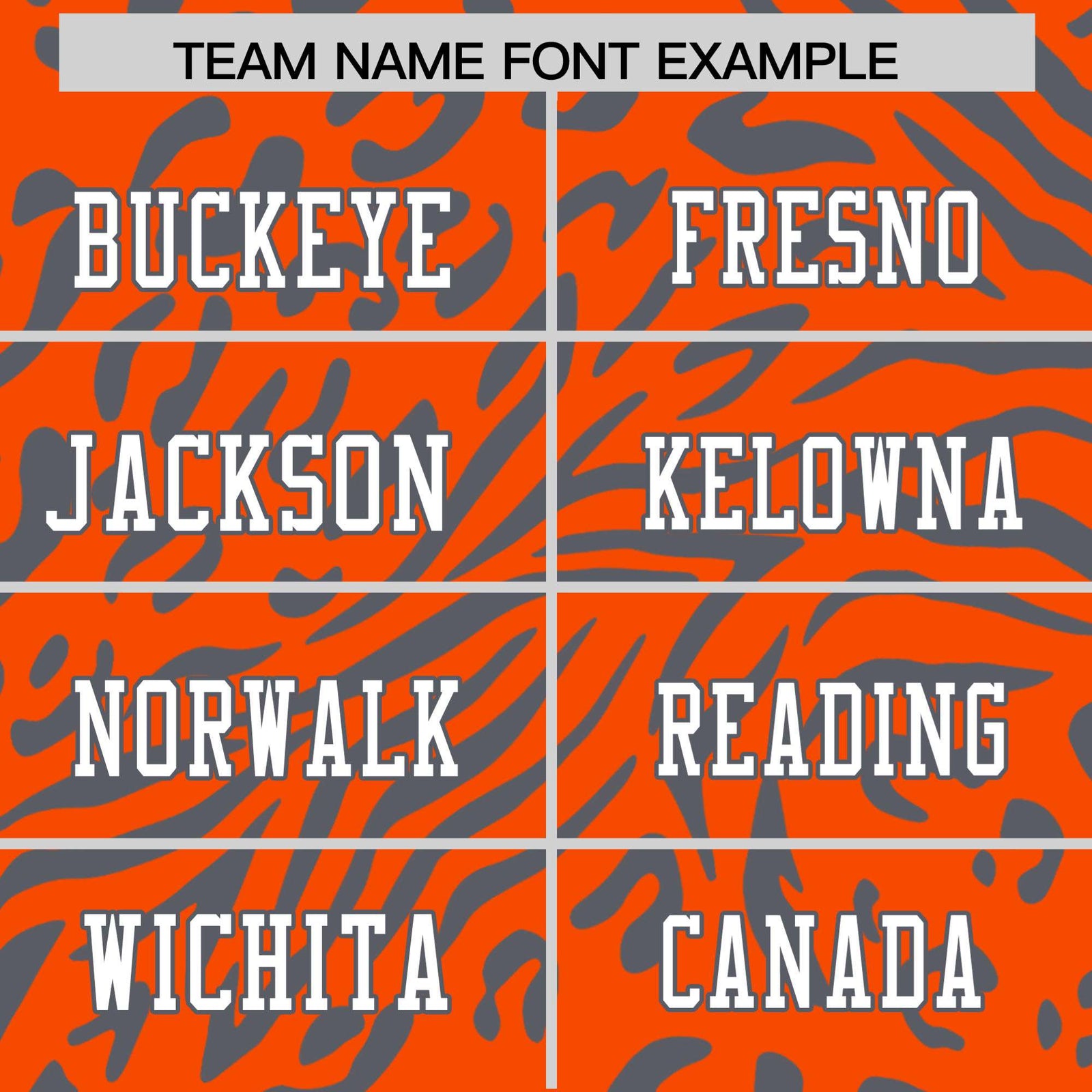 Custom Orange Dark Gray-White Mesh Zebra Style Football Jersey