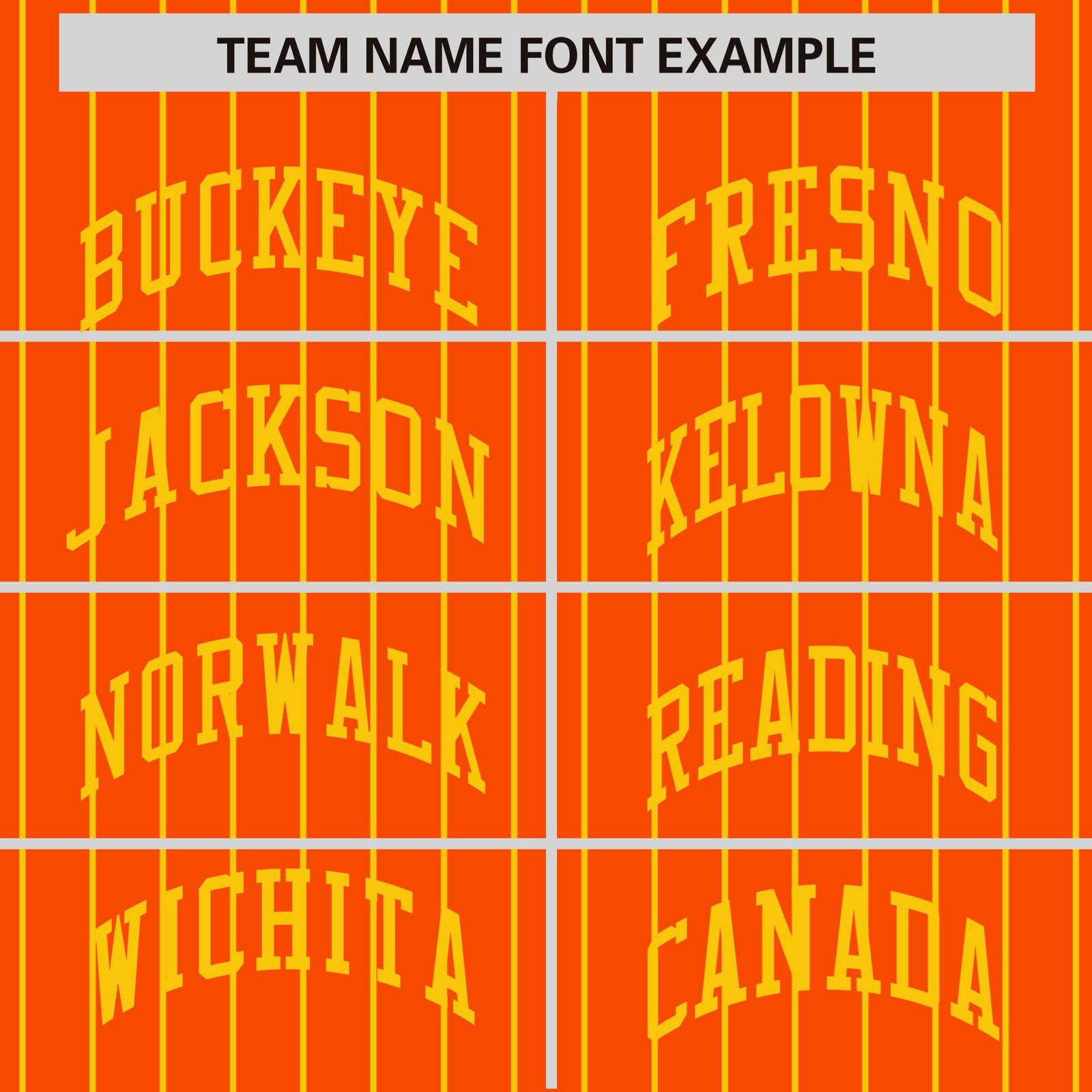 Custom Orange Gold Pinstripe Gold Bomber Full-Snap Varsity Letterman Jacket