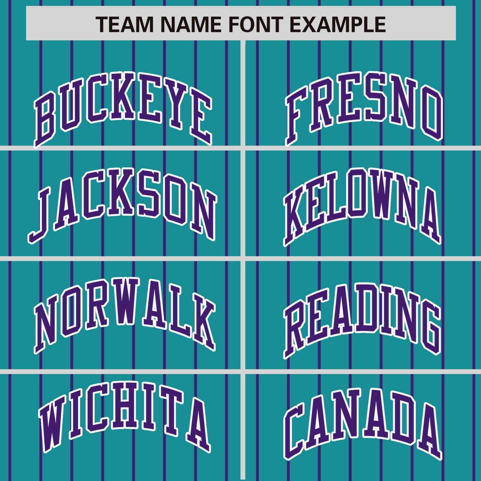 Custom Aqua Purple Pinstripe White-Purple Bomber Full-Snap Varsity Letterman Jacket