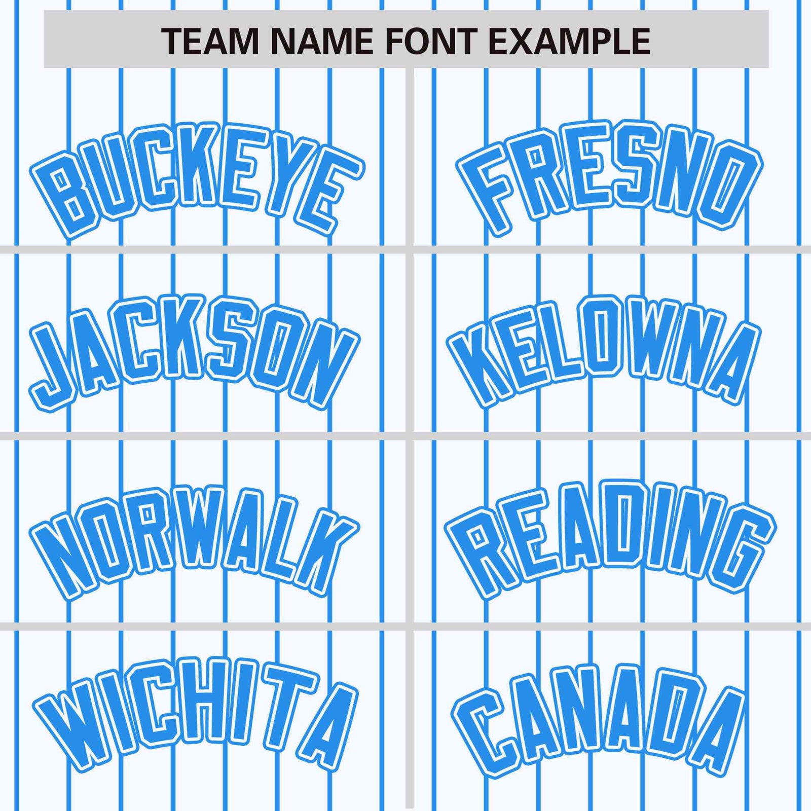 Custom White Powder Blue Pinstripe Powder-Blue White Bomber Full-Snap Varsity Letterman Jacket