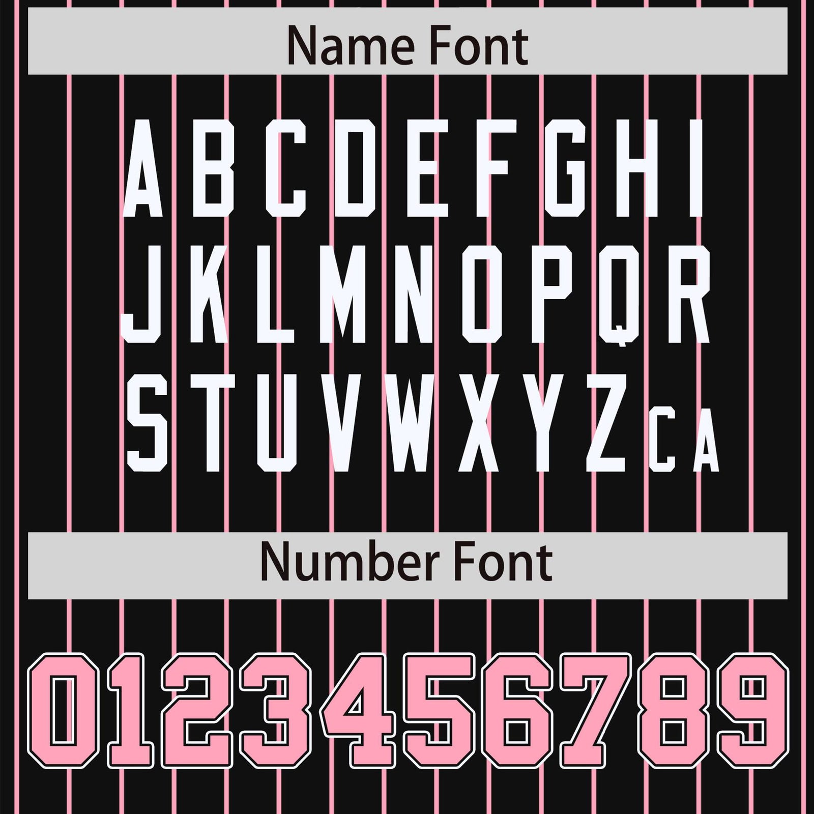 Custom Black Light-Pink Pinstripe White Light-Pink Bomber Full-Snap Varsity Letterman Jacket