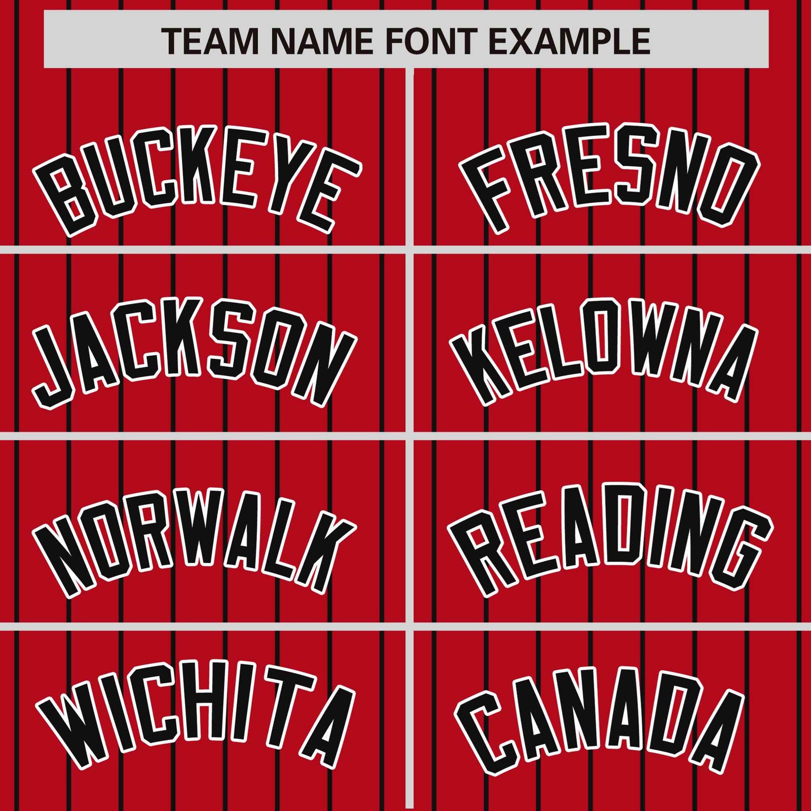 Custom Red Black Pinstripe White-Black Bomber Full-Snap Varsity Letterman Jacket