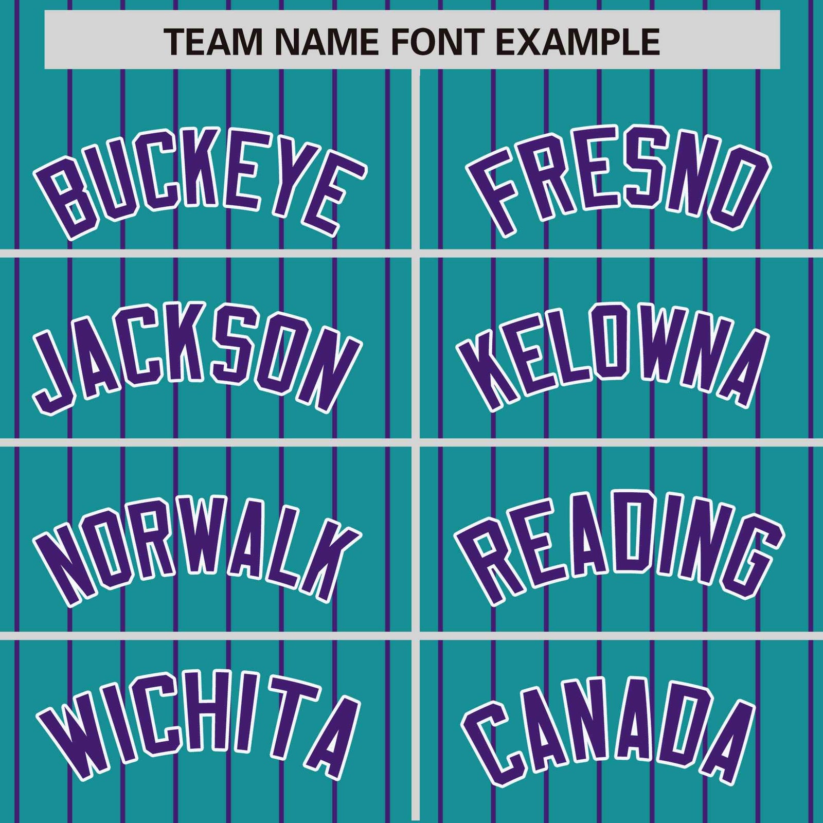 Custom Aqua Purple Pinstripe White-Purple Bomber Full-Snap Varsity Letterman Jacket