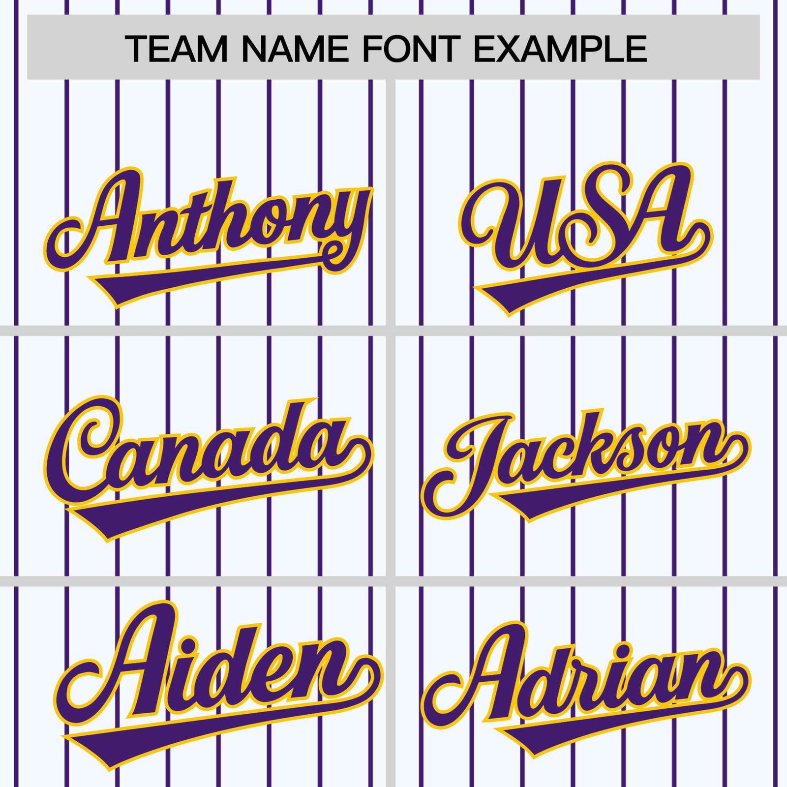Custom White Purple Pinstripe Glod-Purple Bomber Full-Snap Varsity Letterman Jacket