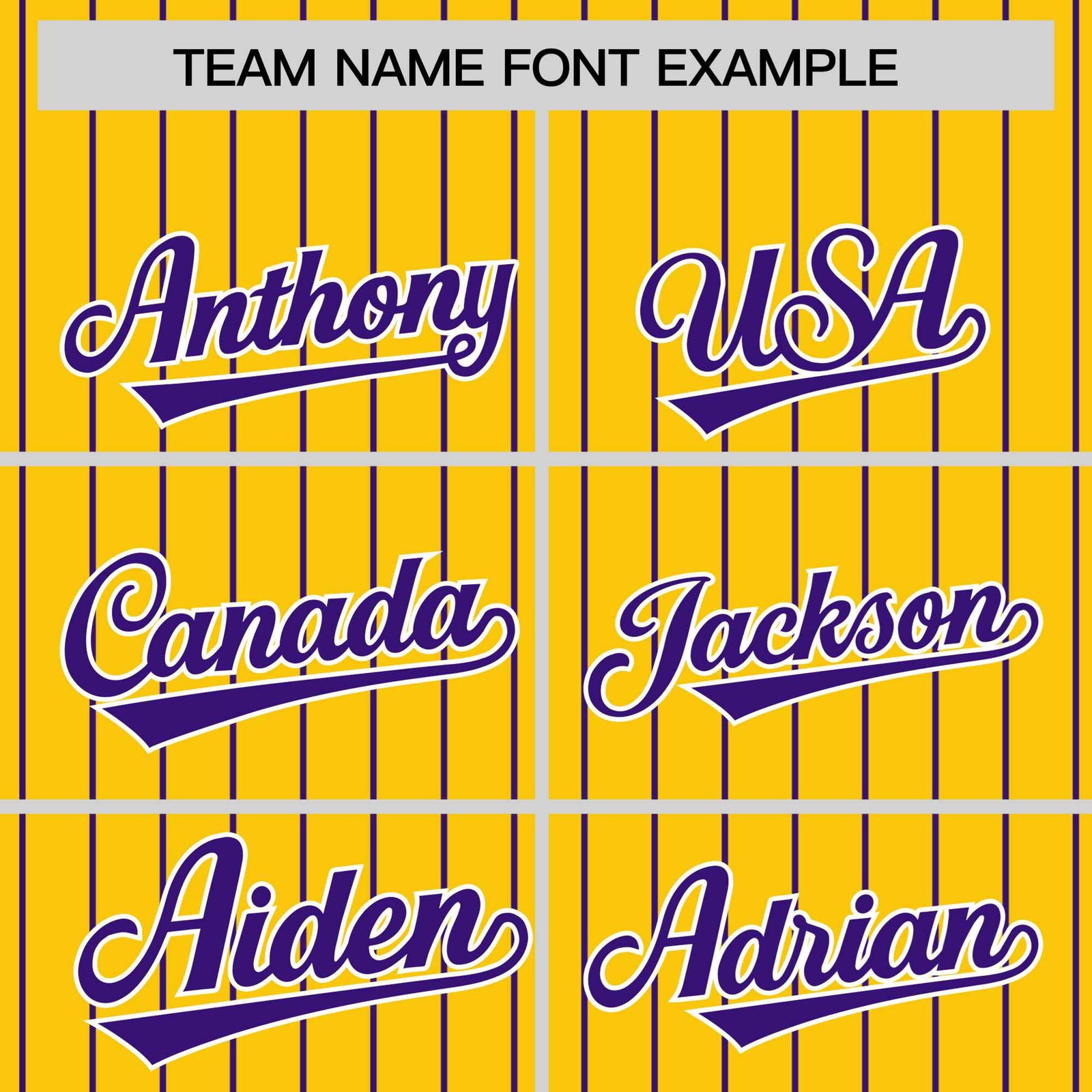 Custom Gold Purple Pinstripe White-Purple Bomber Full-Snap Varsity Letterman Jacket