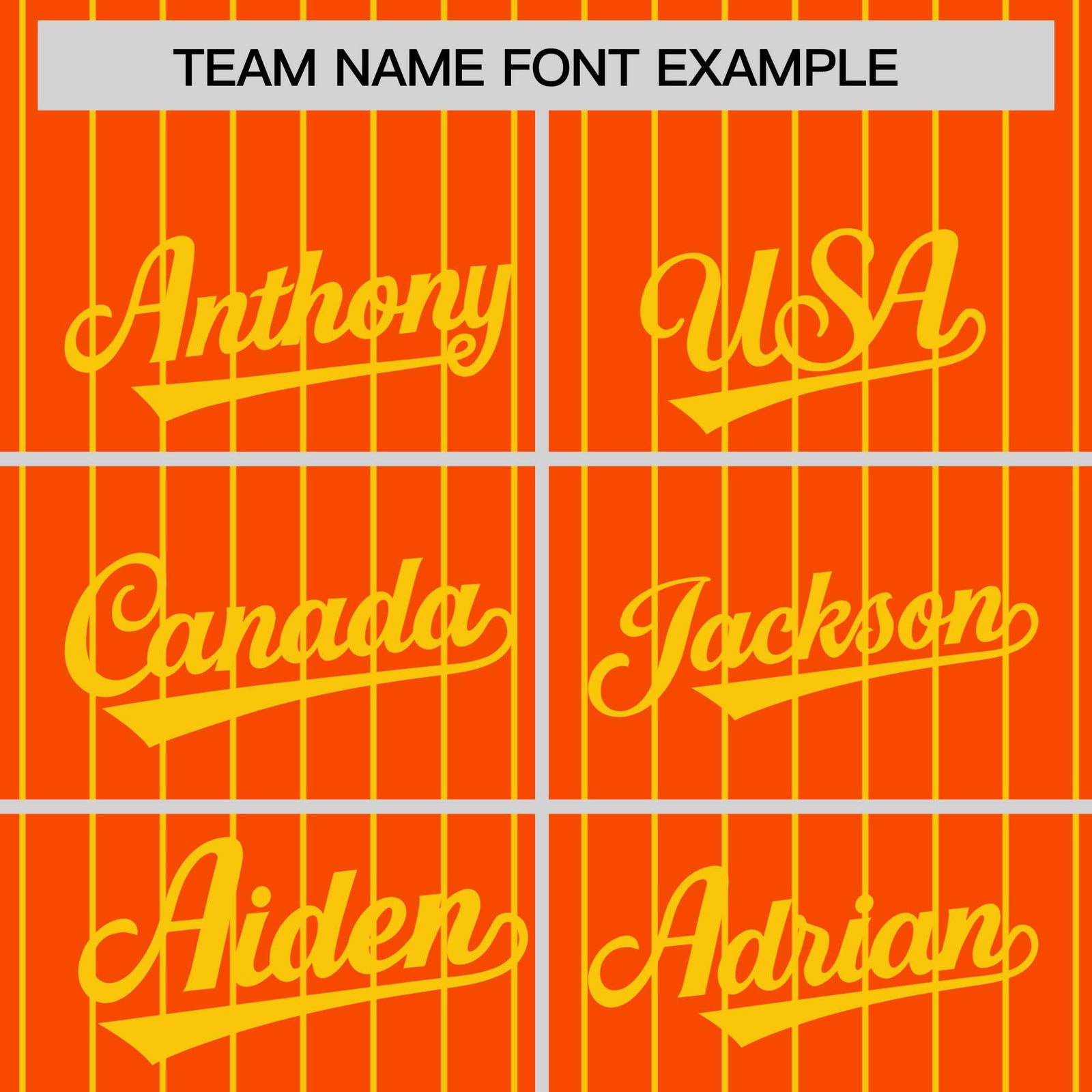 Custom Orange Gold Pinstripe Gold Bomber Full-Snap Varsity Letterman Jacket