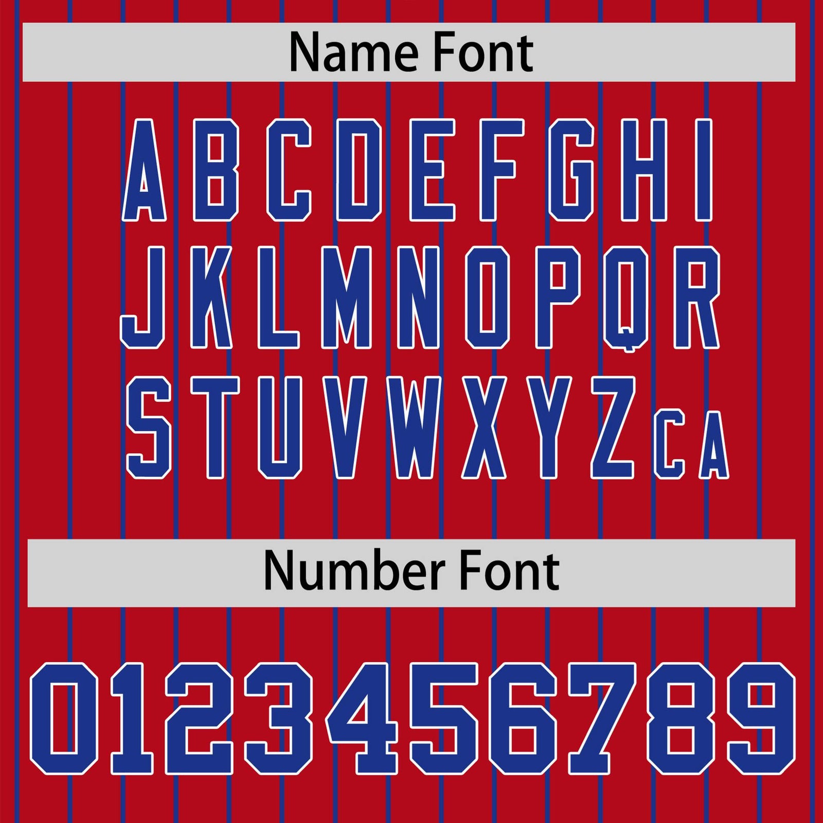 Custom Red Royal-Blue Pinstripe White Royal-Blue Bomber Full-Snap Varsity Letterman Jacket