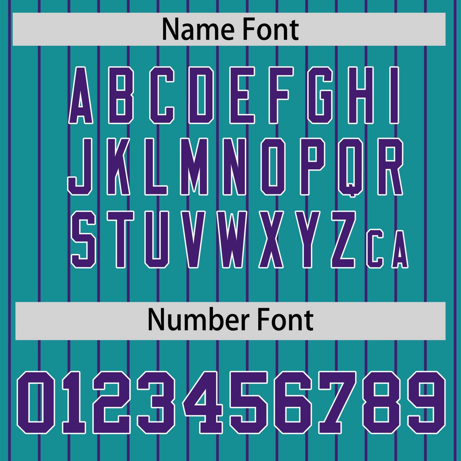 Custom Aqua Purple Pinstripe White-Purple Bomber Full-Snap Varsity Letterman Jacket