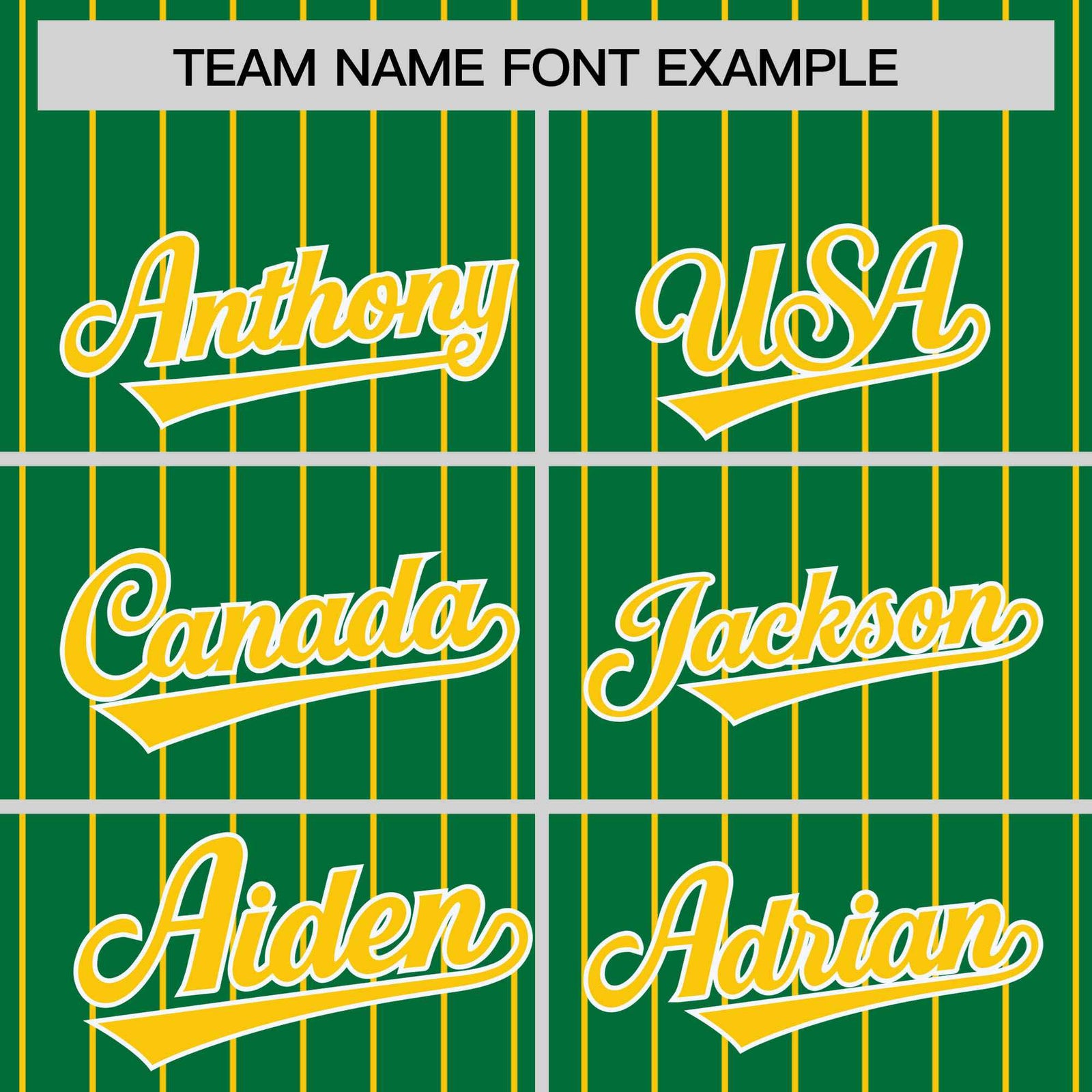 Custom Kelly Green Gold Pinstripe White-Gold Bomber Full-Snap Varsity Letterman Jacket