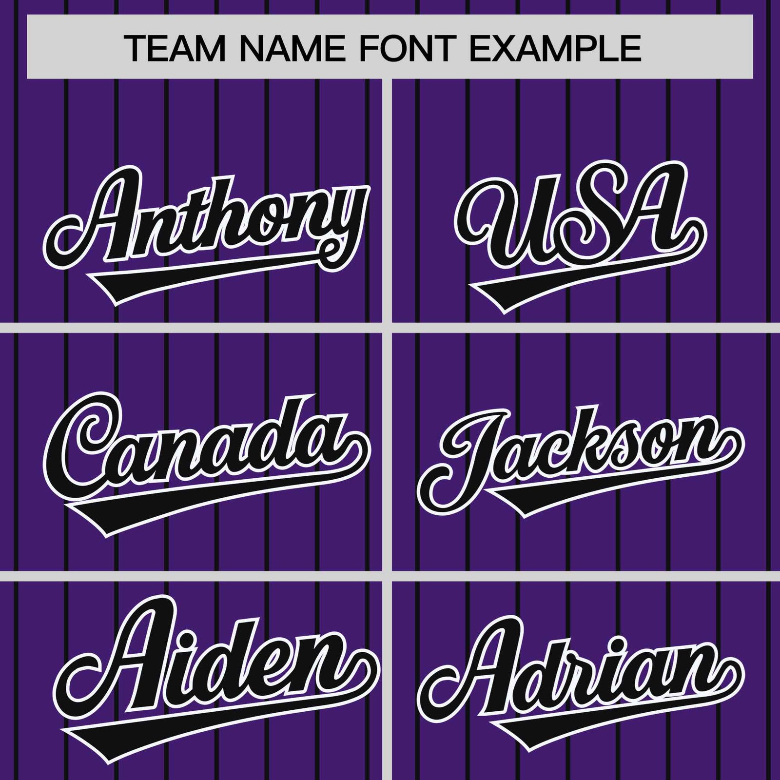 Custom Purple Black Pinstripe White-Black Bomber Full-Snap Varsity Letterman Jacket