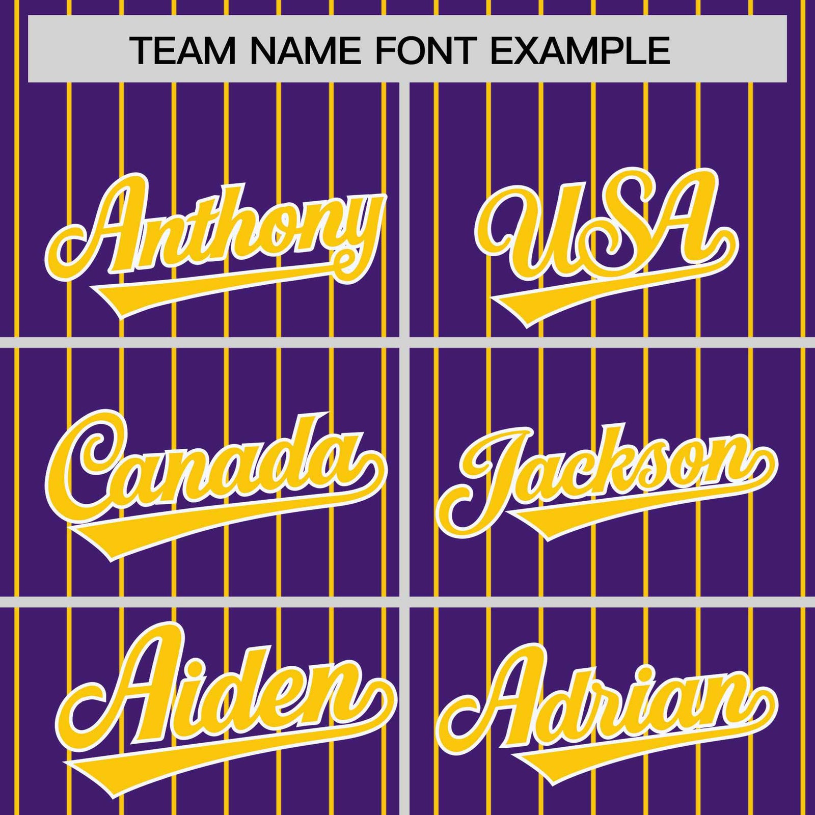 Custom Purple Gold Pinstripe White-Gold Bomber Full-Snap Varsity Letterman Jacket