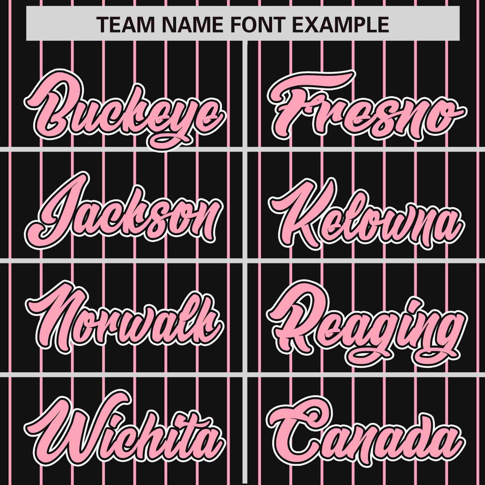 Custom Black Light-Pink Pinstripe White Light-Pink Bomber Full-Snap Varsity Letterman Jacket