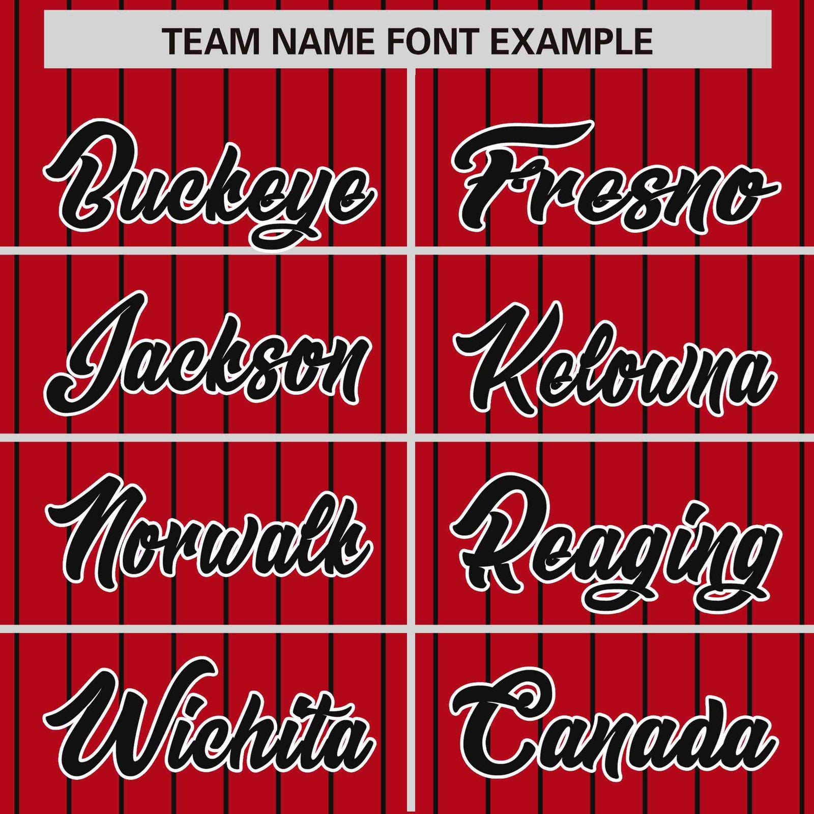 Custom Red Black Pinstripe White-Black Bomber Full-Snap Varsity Letterman Jacket