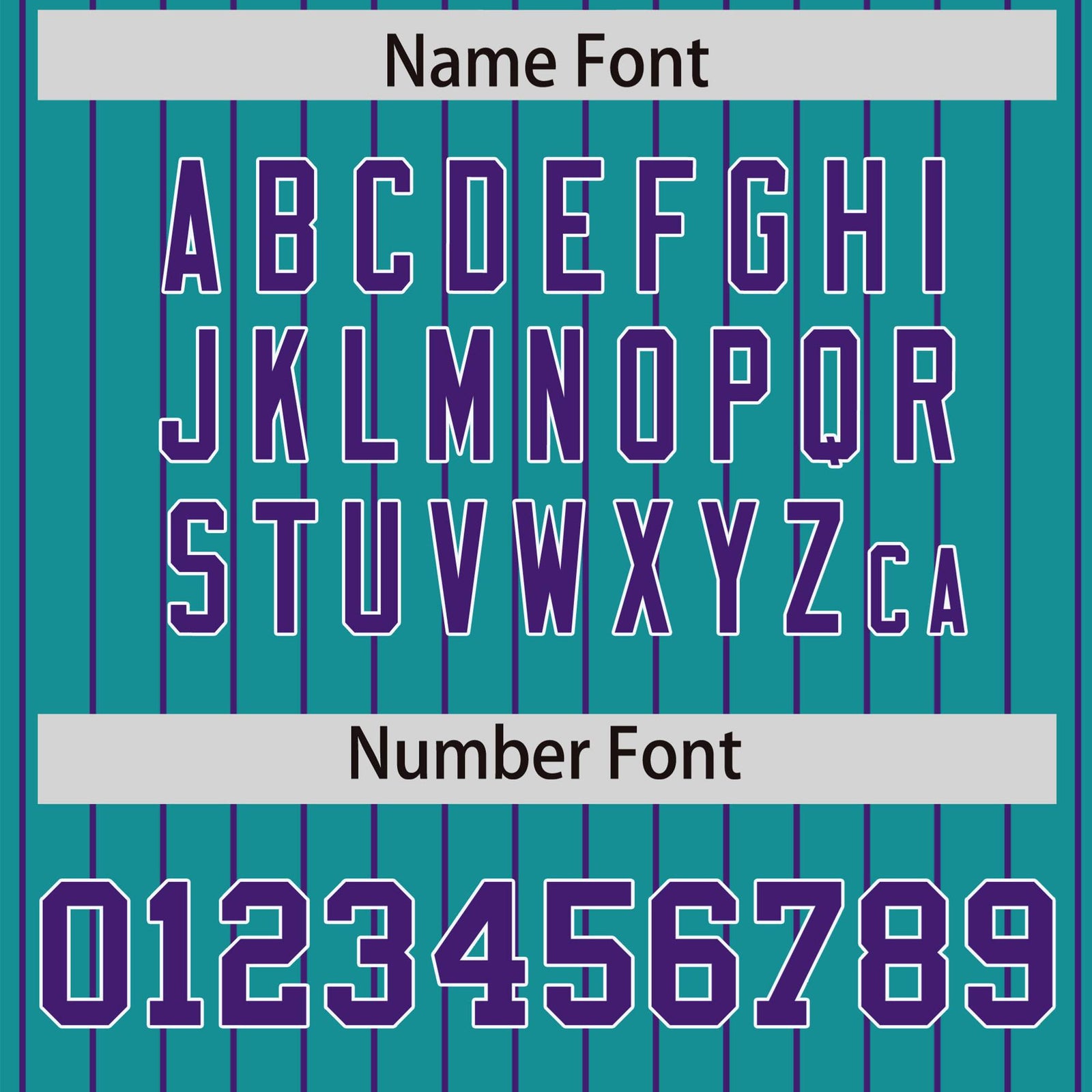 Custom Aqua Purple Pinstripe White-Purple Bomber Full-Snap Varsity Letterman Jacket