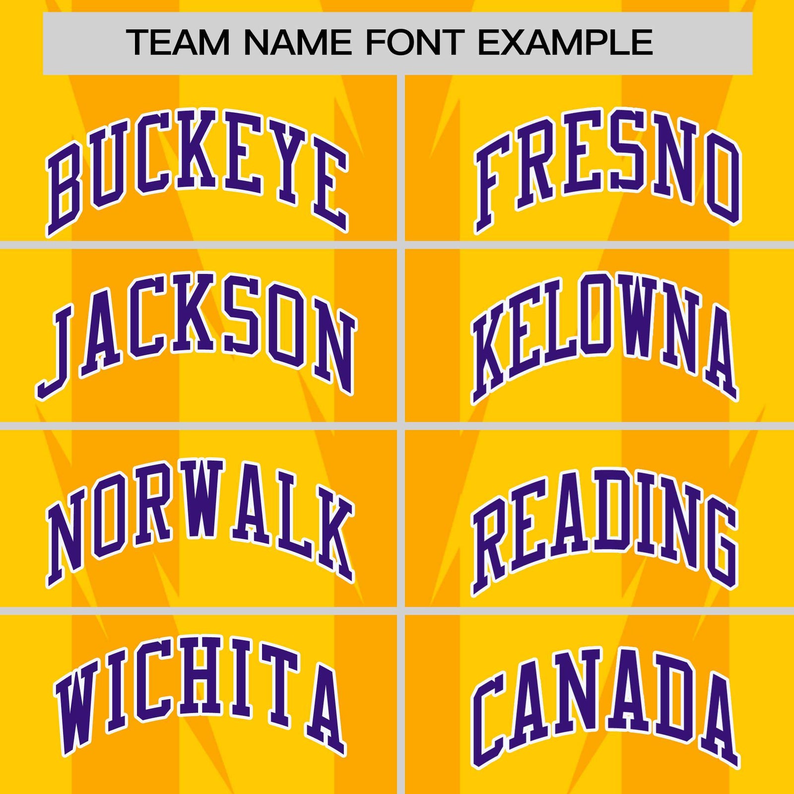 Custom Gold Yellow Purple-White Blade Graffiti Pattern Varsity Full-Snap Jacket