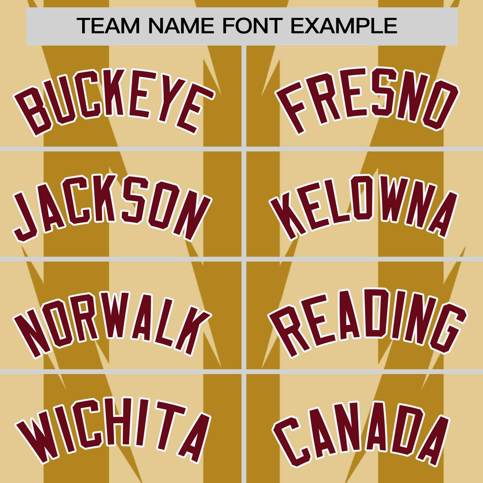 Custom Old Gold Khaki-Crimson Blade Graffiti Pattern Varsity Full-Snap Jacket