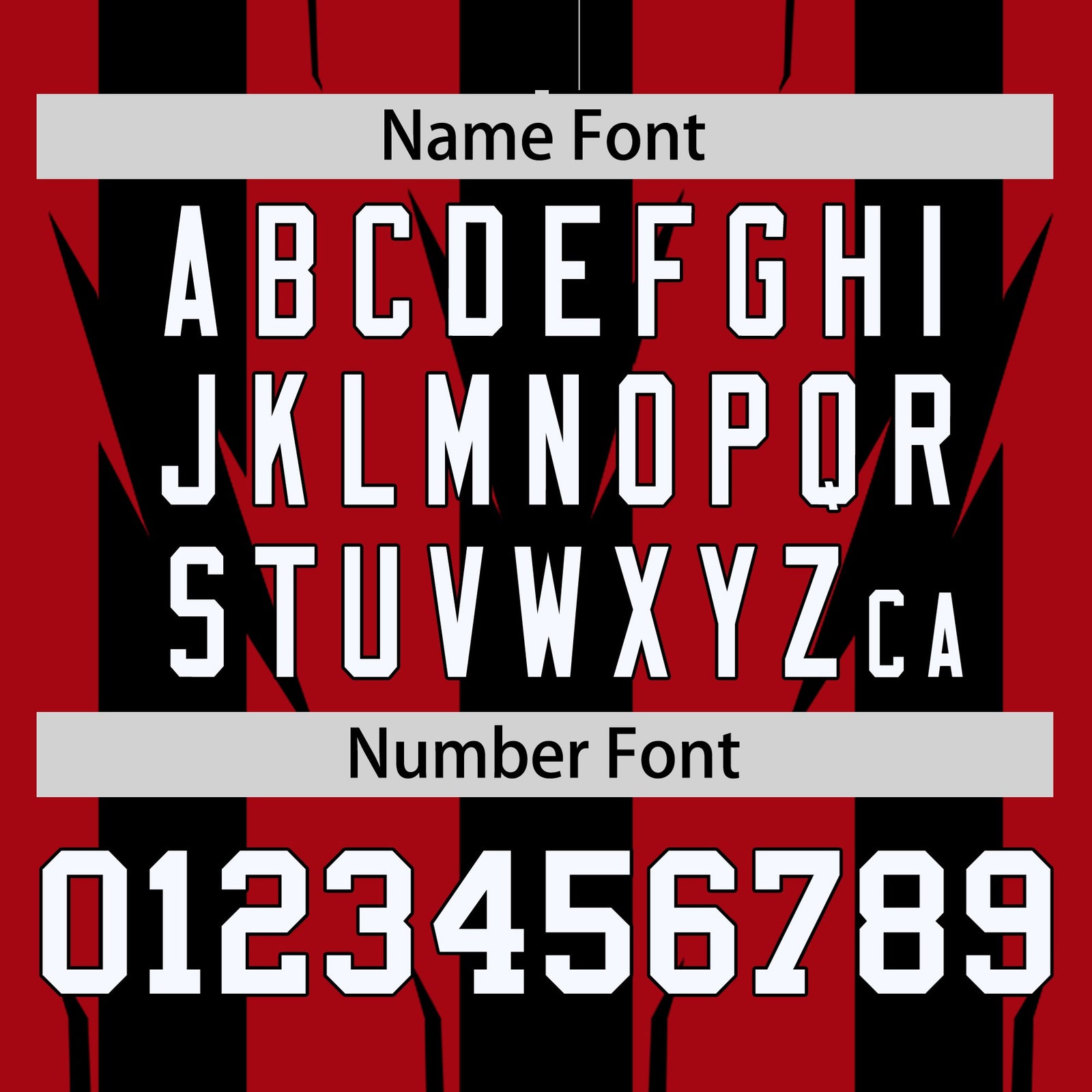 Custom Red Black-White Blade Graffiti Pattern Varsity Full-Snap Jacket