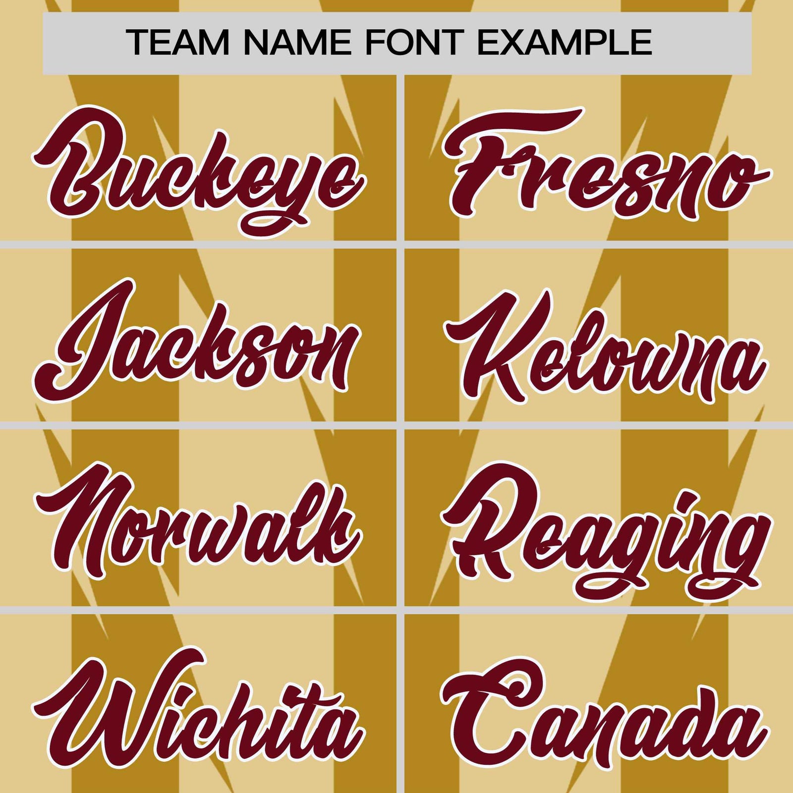 Custom Old Gold Khaki-Crimson Blade Graffiti Pattern Varsity Full-Snap Jacket