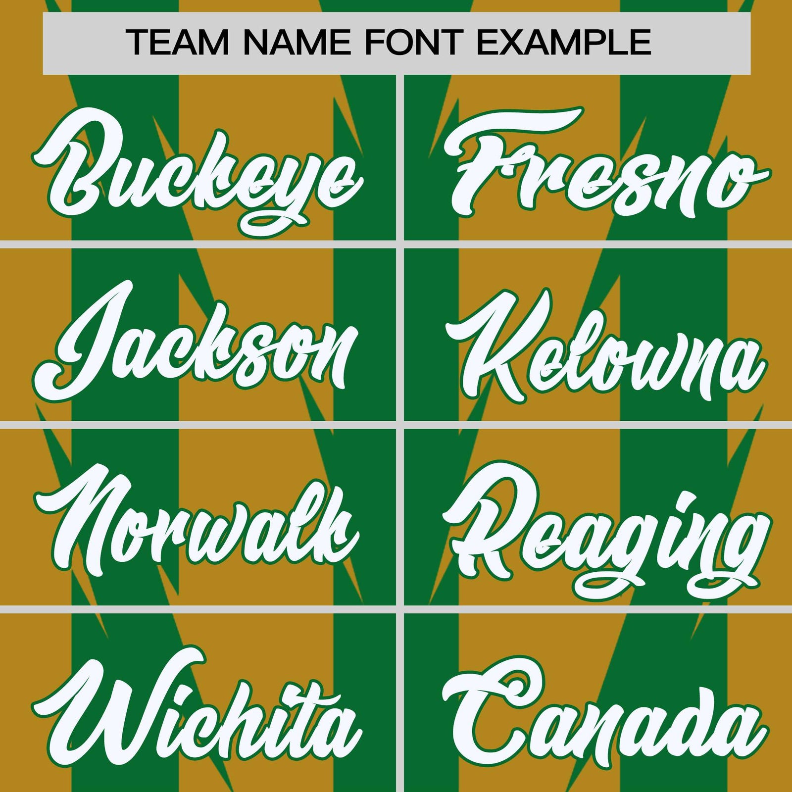 Custom Light Brown Green-White Blade Graffiti Pattern Varsity Full-Snap Jacket