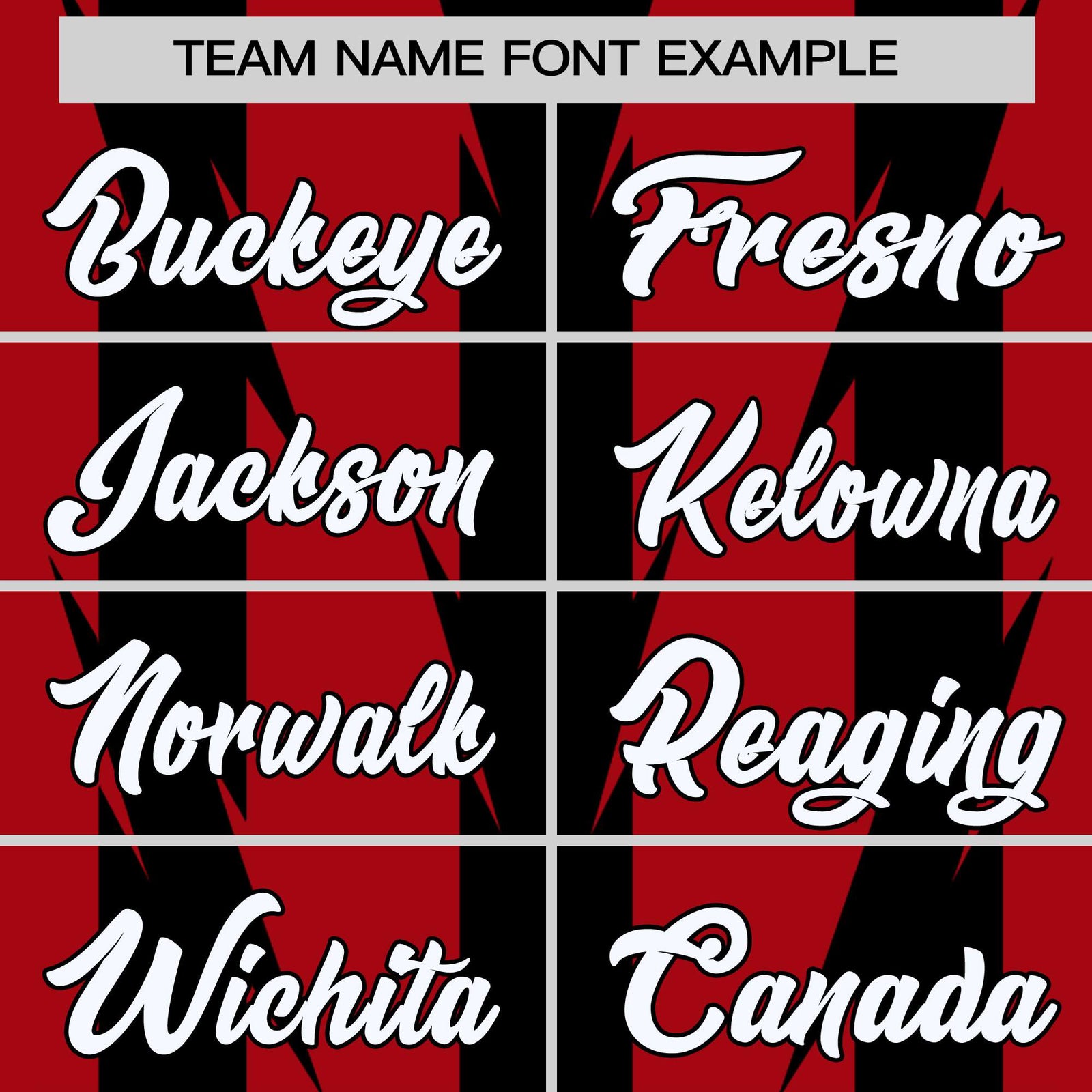 Custom Red Black-White Blade Graffiti Pattern Varsity Full-Snap Jacket