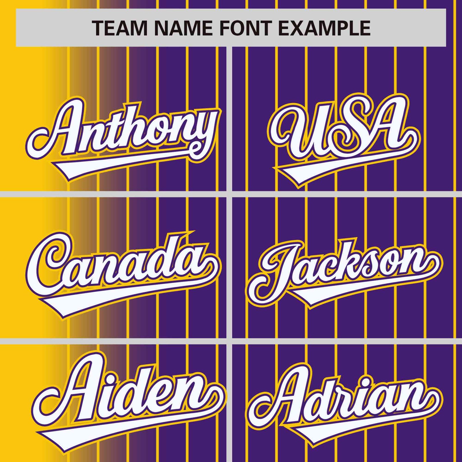 Custom Purple Gold Pinstripe White-Gold Gradient Fashion Varsity Full-Snap Jacket