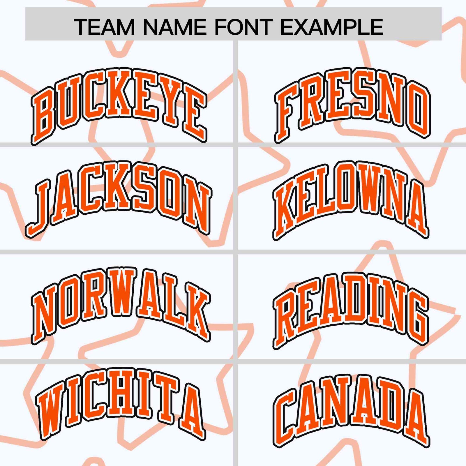 Custom White Orange-Black Varsity Full-Snap Star Pattern Letterman Baseball Jacket