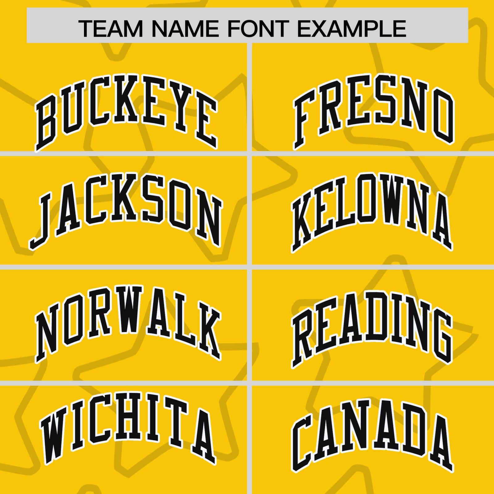 Custom Gold Black-White Varsity Full-Snap Star Pattern Letterman Baseball Jacket