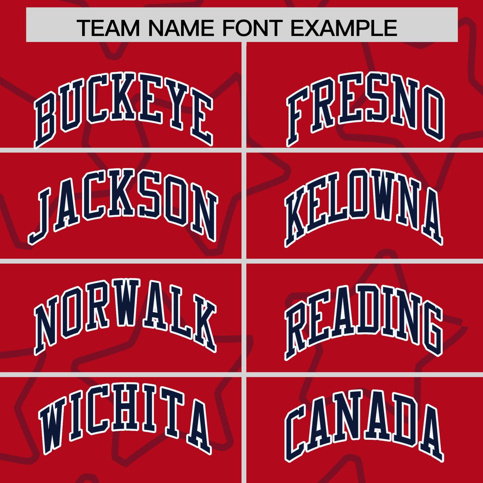 Custom Red Navy-White Varsity Full-Snap Star Pattern Letterman Baseball Jacket