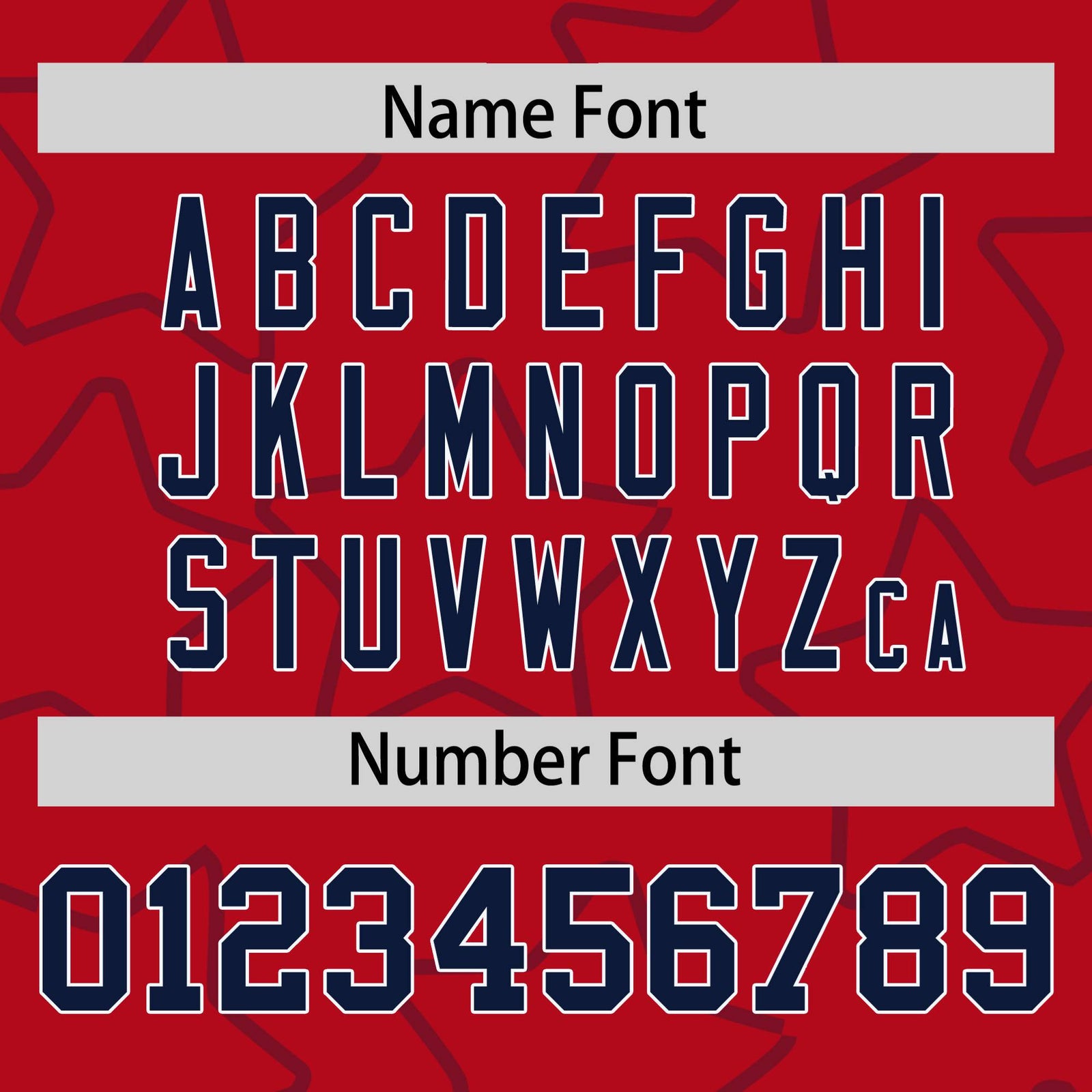 Custom Red Navy-White Varsity Full-Snap Star Pattern Letterman Baseball Jacket