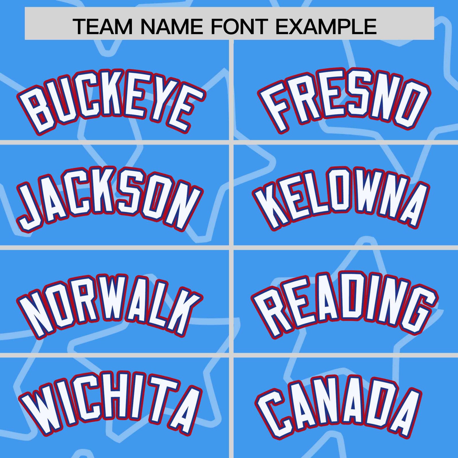 Custom Powder Blue White-Red Varsity Full-Snap Star Pattern Letterman Baseball Jacket