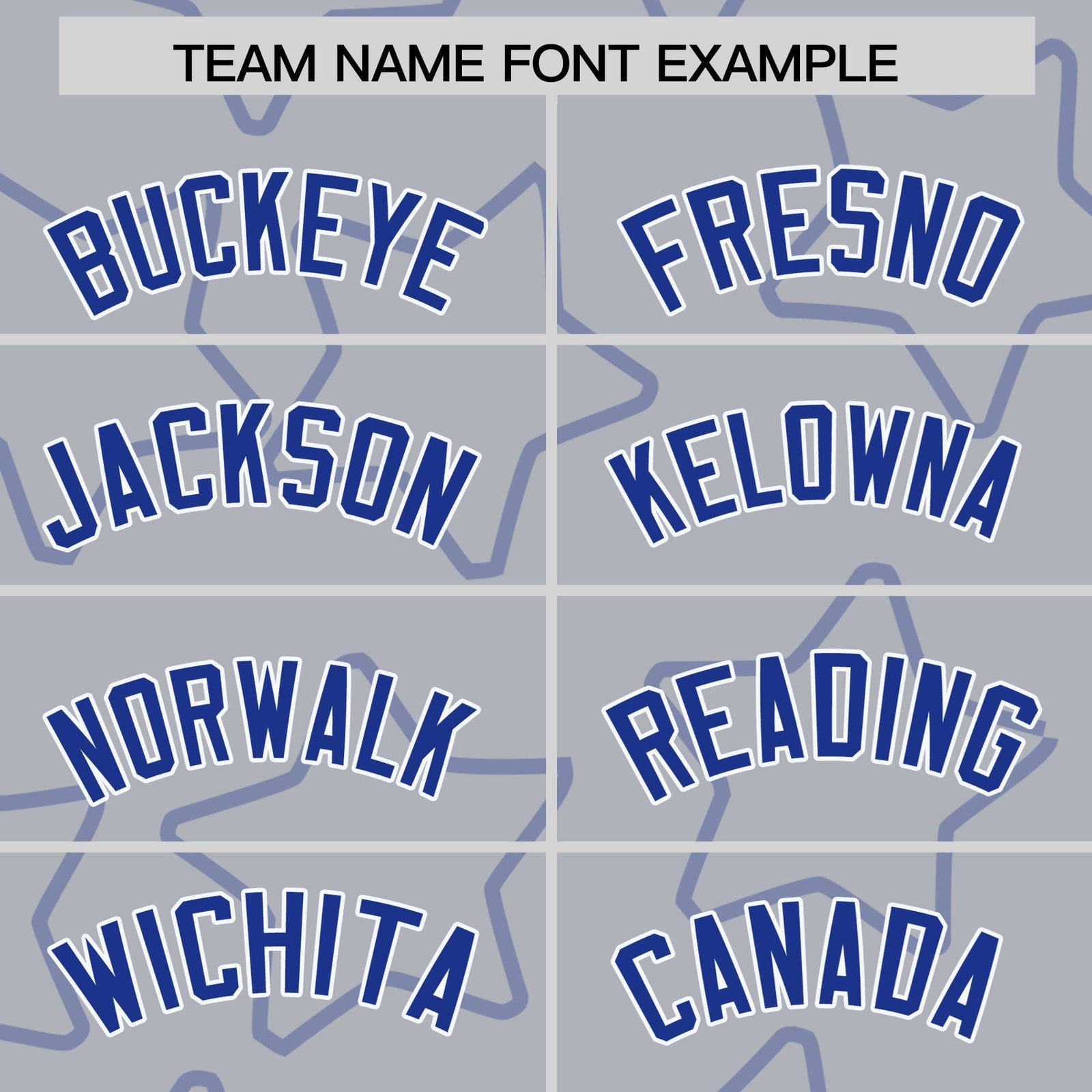 Custom Gray Royal Blue-White Varsity Full-Snap Star Pattern Letterman Baseball Jacket