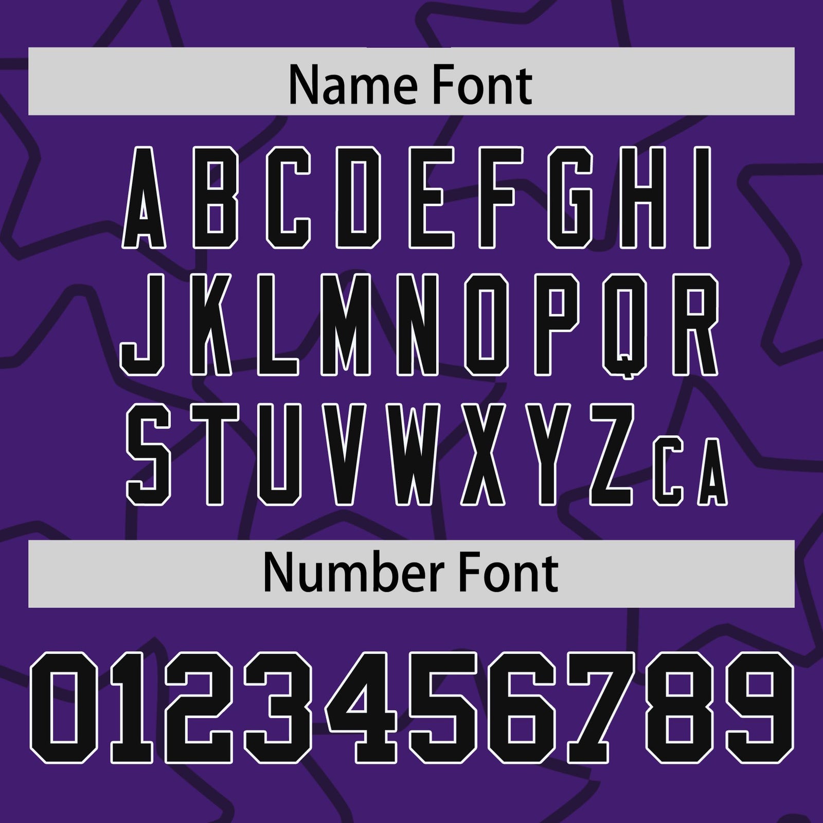 Custom Purple Black-White Varsity Full-Snap Star Pattern Letterman Baseball Jacket