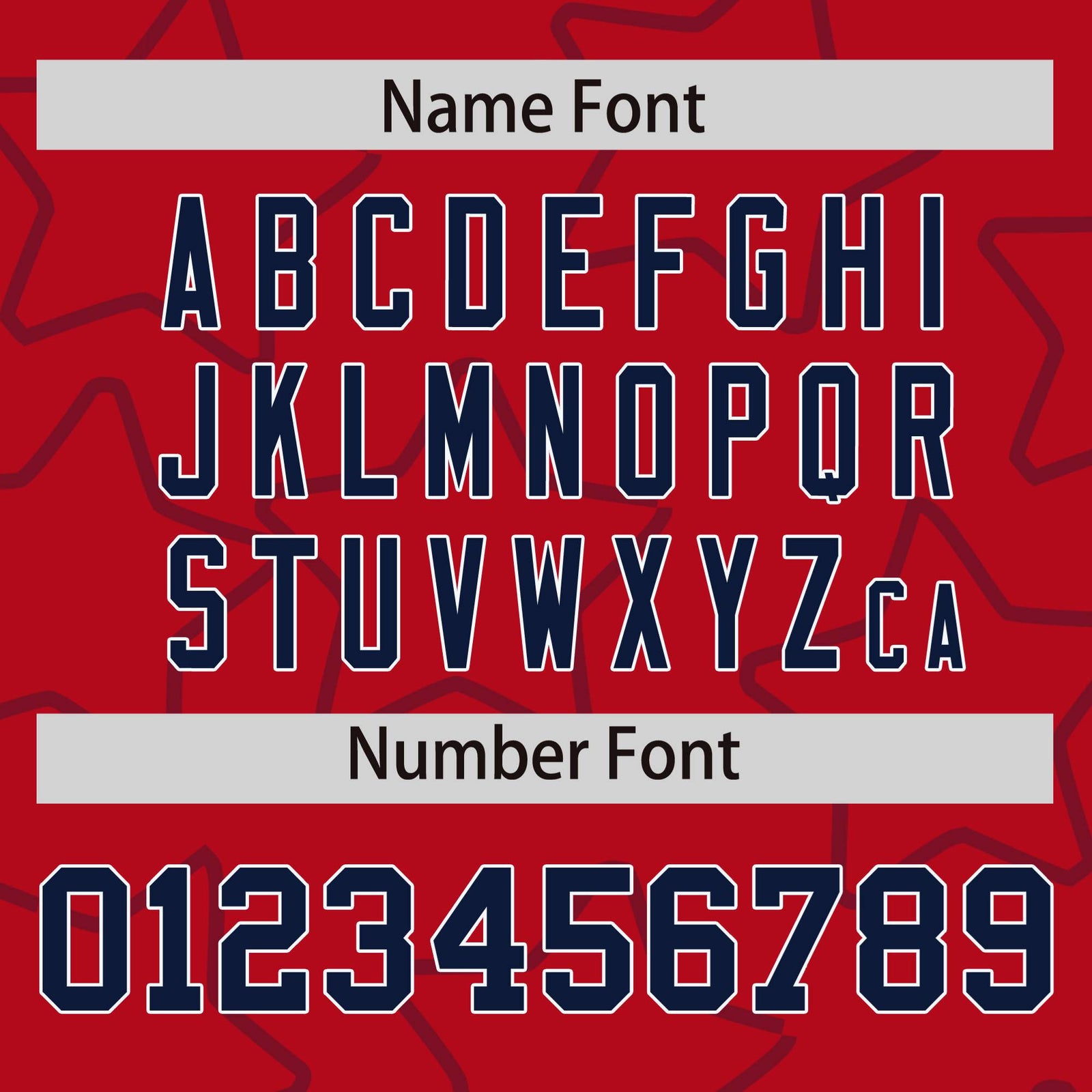 Custom Red Navy-White Varsity Full-Snap Star Pattern Letterman Baseball Jacket