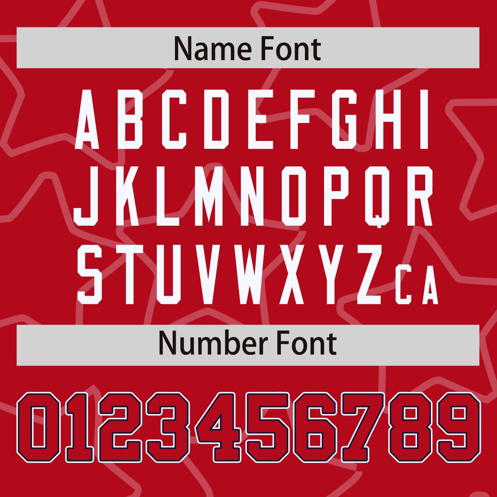 Custom Red Red-Navy Varsity Full-Snap Star Pattern Letterman Baseball Jacket