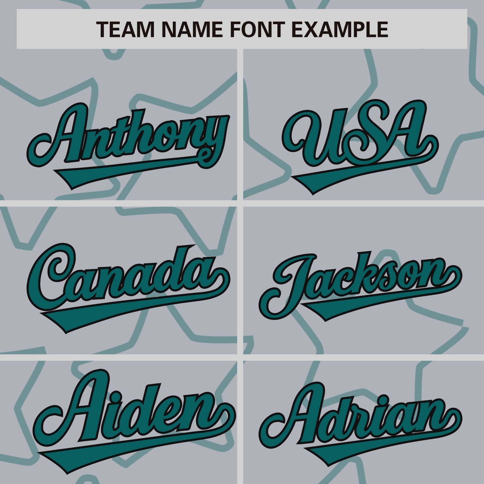 Custom Gray Aqua-Black Varsity Full-Snap Star Pattern Letterman Baseball Jacket