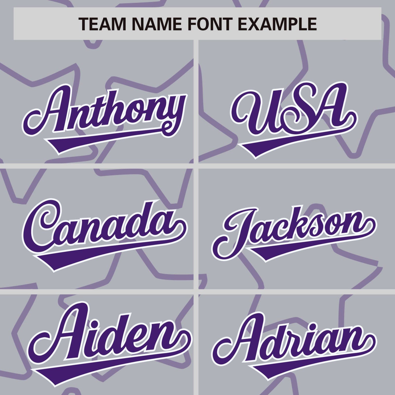 Custom Gray Purple-White Varsity Full-Snap Star Pattern Letterman Baseball Jacket