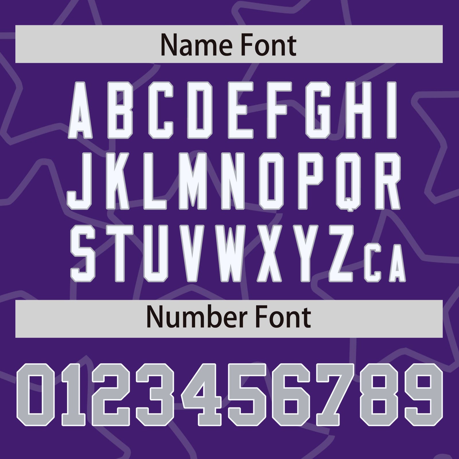 Custom Purple Gray-White Varsity Full-Snap Star Pattern Letterman Baseball Jacket