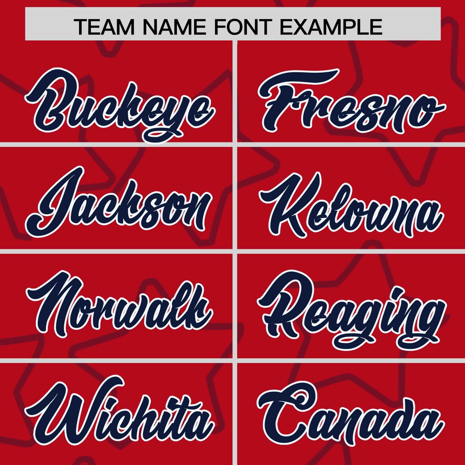 Custom Red Navy Varsity Full-Snap Star Pattern Letterman Baseball Jacket