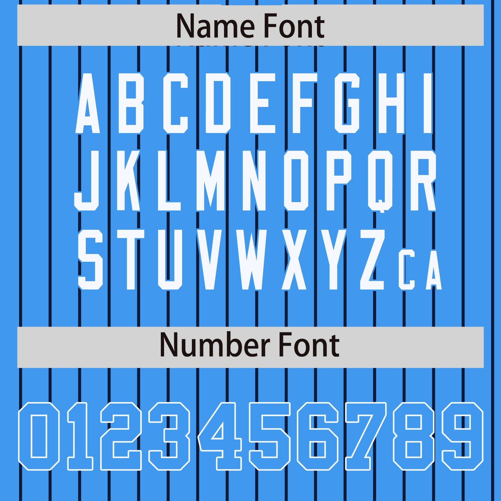 Custom Powder Blue Navy-Powder Blue Personalized Stripe Fashion Letterman Bomber Varsity Jacket