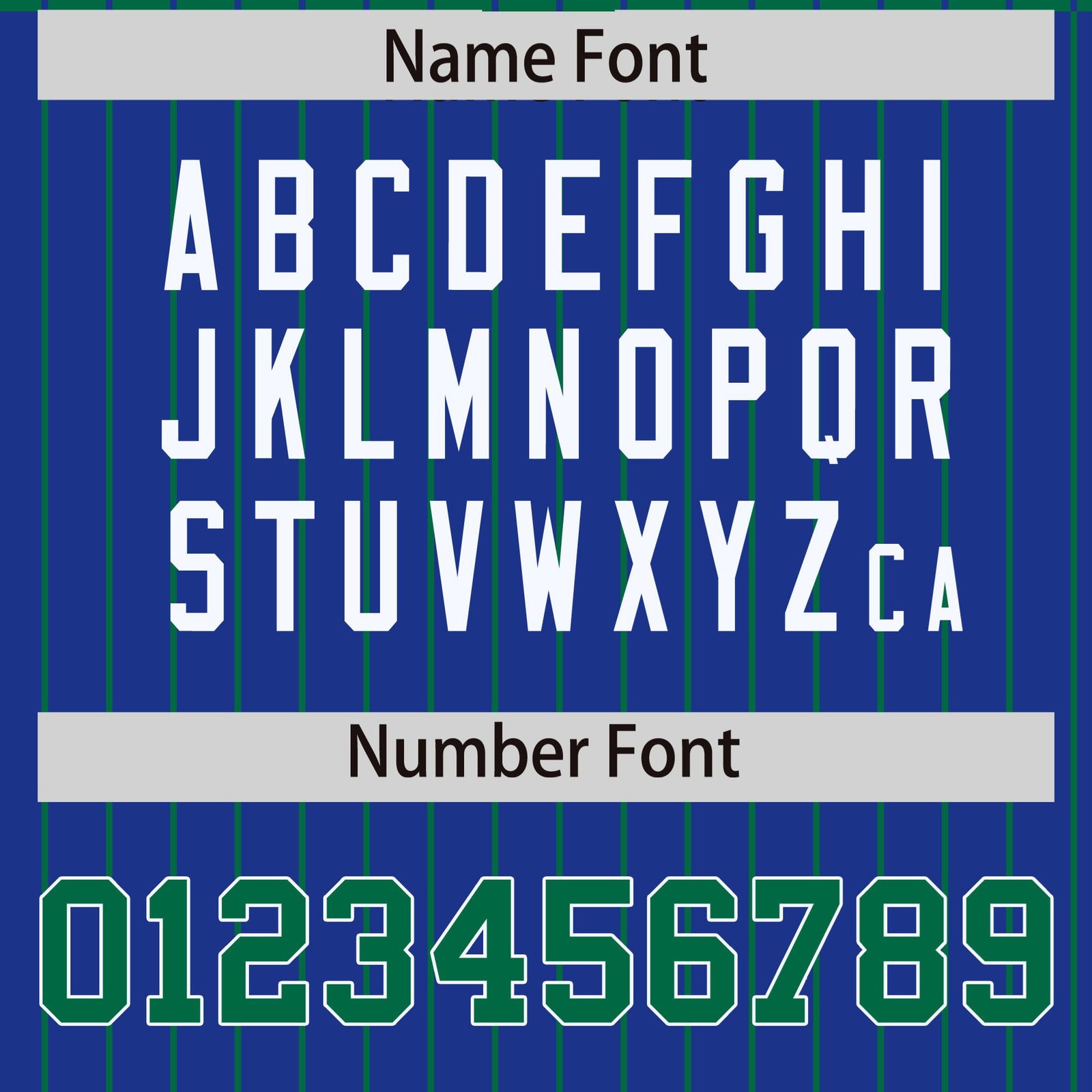 Custom Kelly Green Royal Blue-Kelly Green Personalized Stripe Fashion Letterman Bomber Varsity Jacket