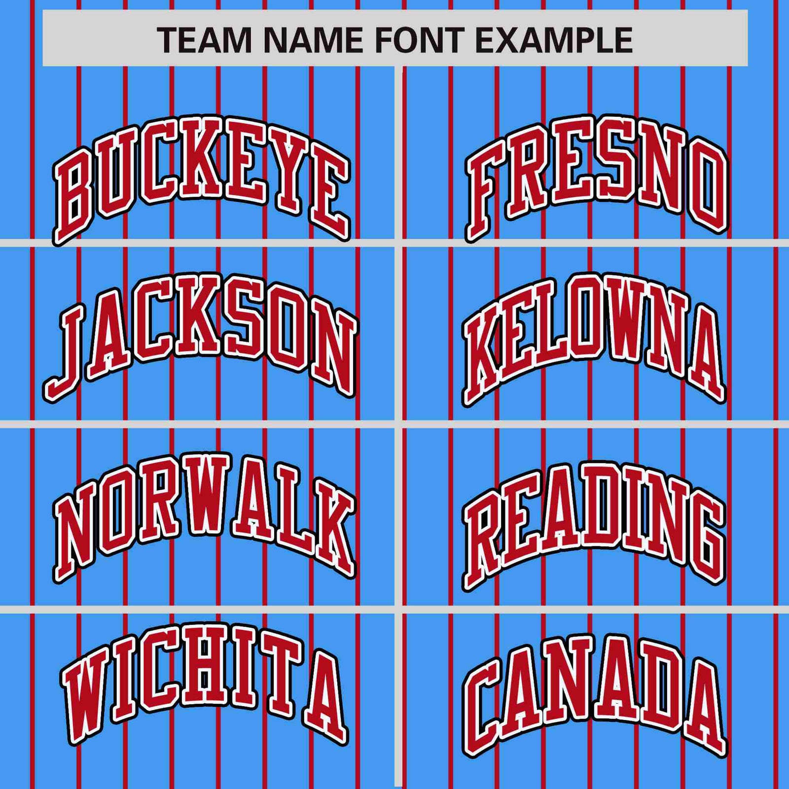 Custom Powder Blue Red-Powder Blue Personalized Stripe Fashion Letterman Bomber Varsity Jacket