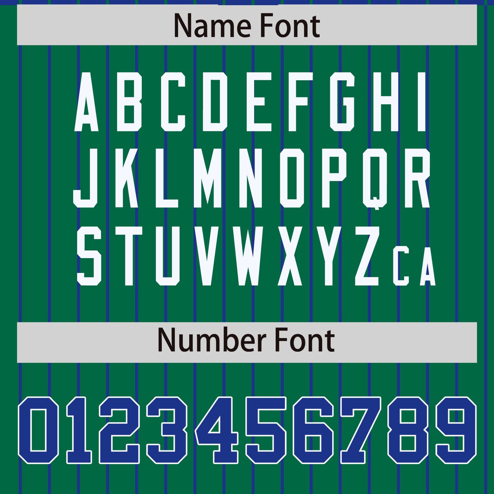 Custom Royal Blue Kelly Green-Royal Blue Personalized Stripe Fashion Letterman Bomber Varsity Jacket